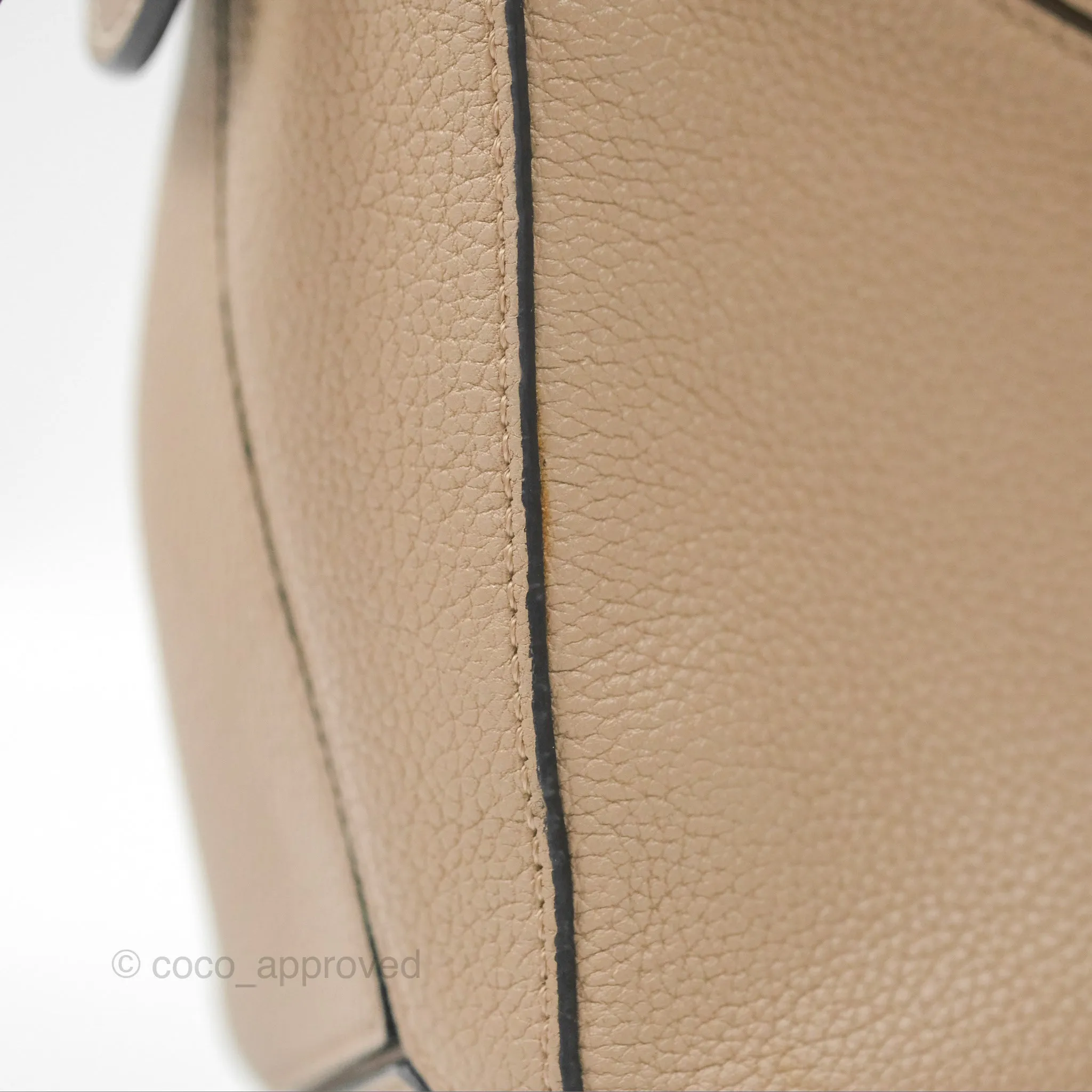 Loewe Small Puzzle Bag Sand Mink Grained Calfskin