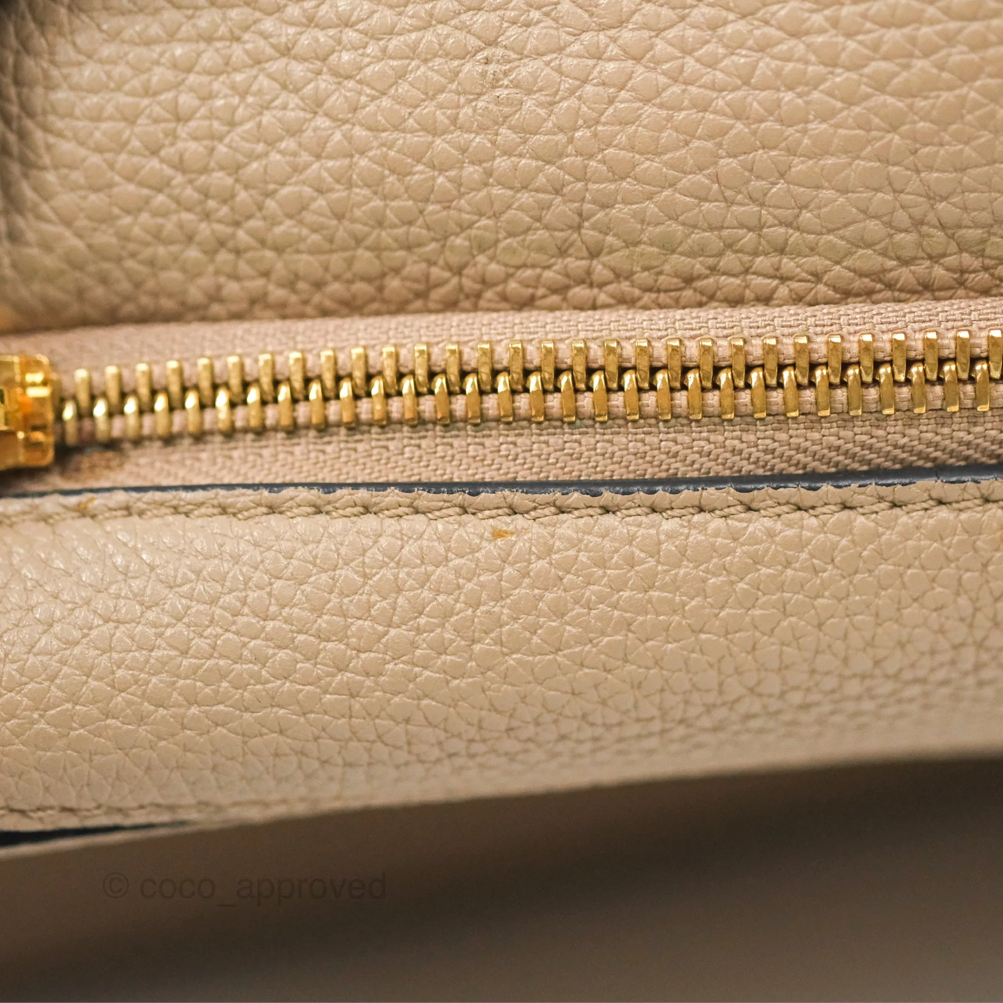 Loewe Small Puzzle Bag Sand Mink Grained Calfskin