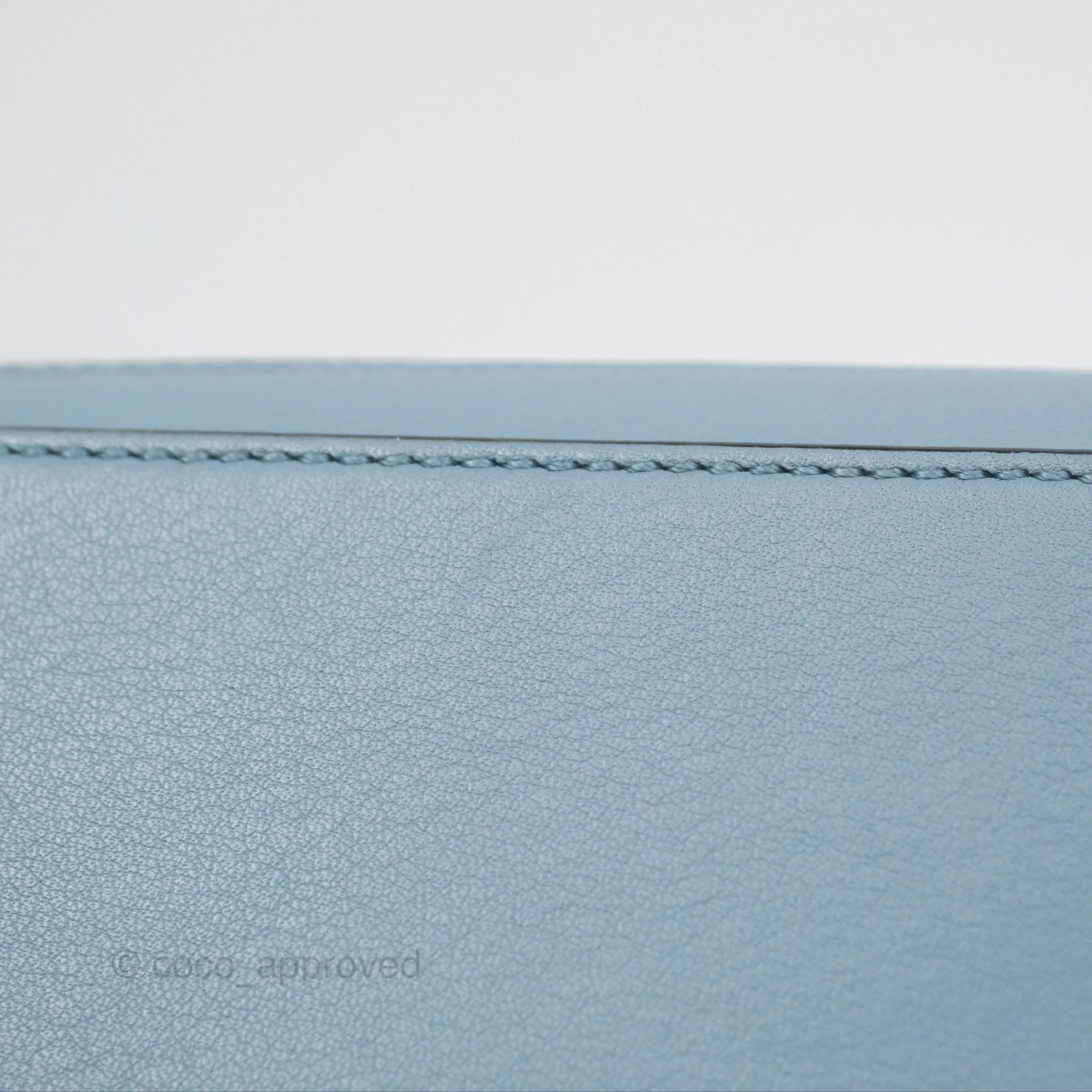 Loewe Small Puzzle Bag Stone Blue Calfskin