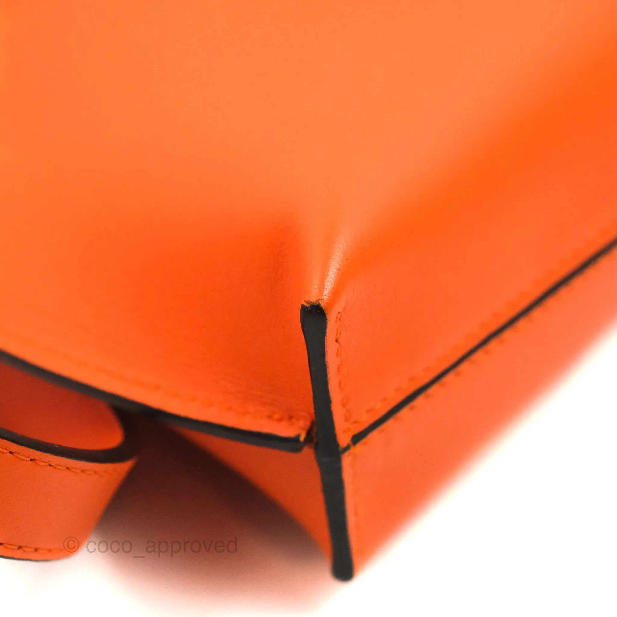 Loewe T Pouch Shoulder Bag Orange Calfskin
