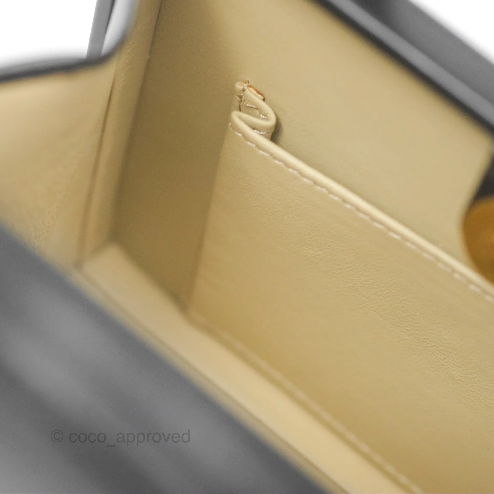 Loewe Vintage Small Postal Handle Bag Black Leather