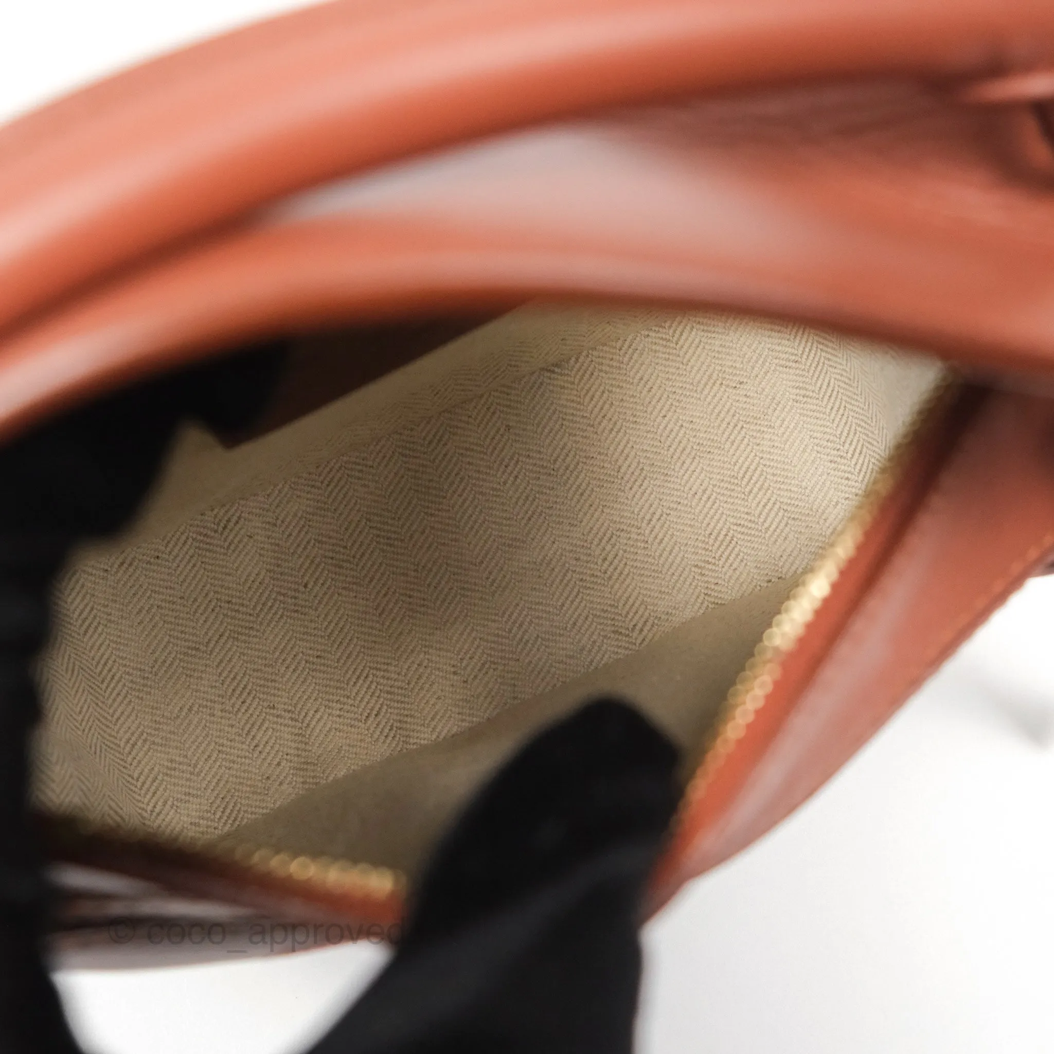 Loewe x Howls Moving Mini Puzzle Bag Tan Calfskin Gold Hardware