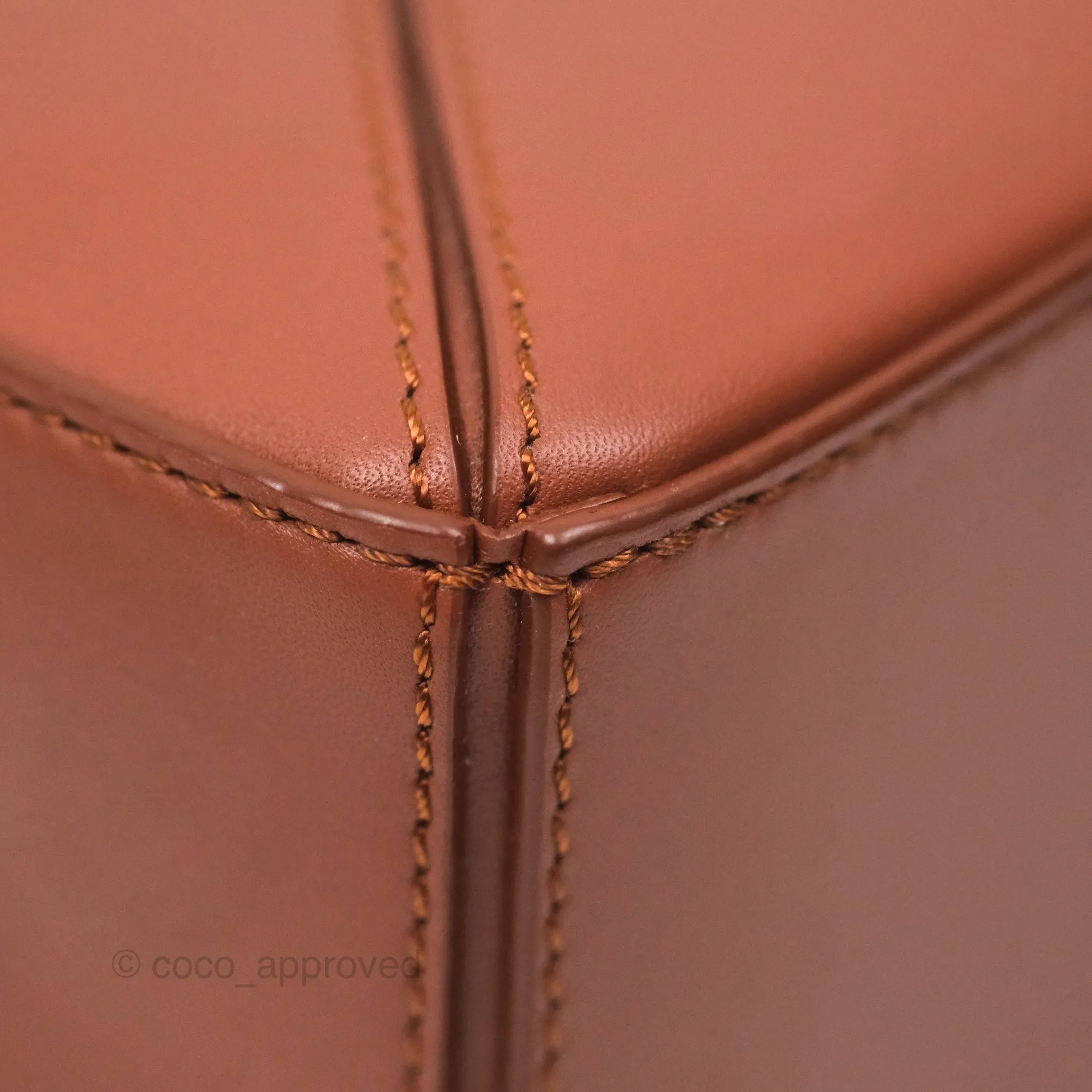 Loewe x Howls Moving Mini Puzzle Bag Tan Calfskin Gold Hardware
