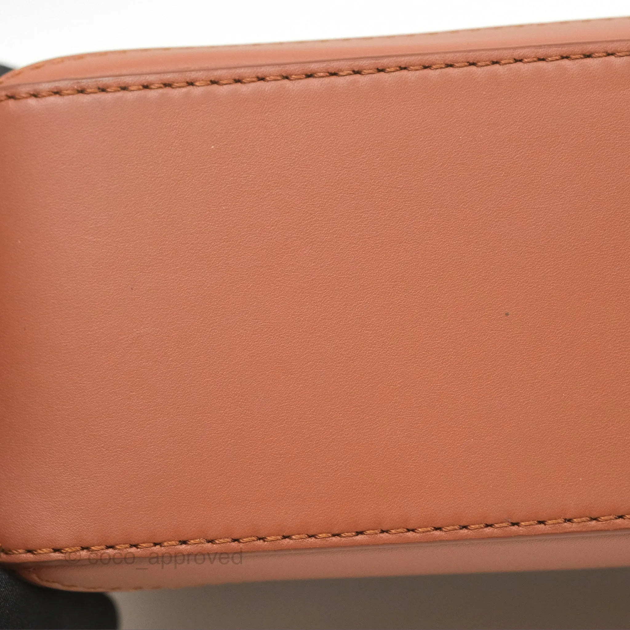 Loewe x Howls Moving Mini Puzzle Bag Tan Calfskin Gold Hardware