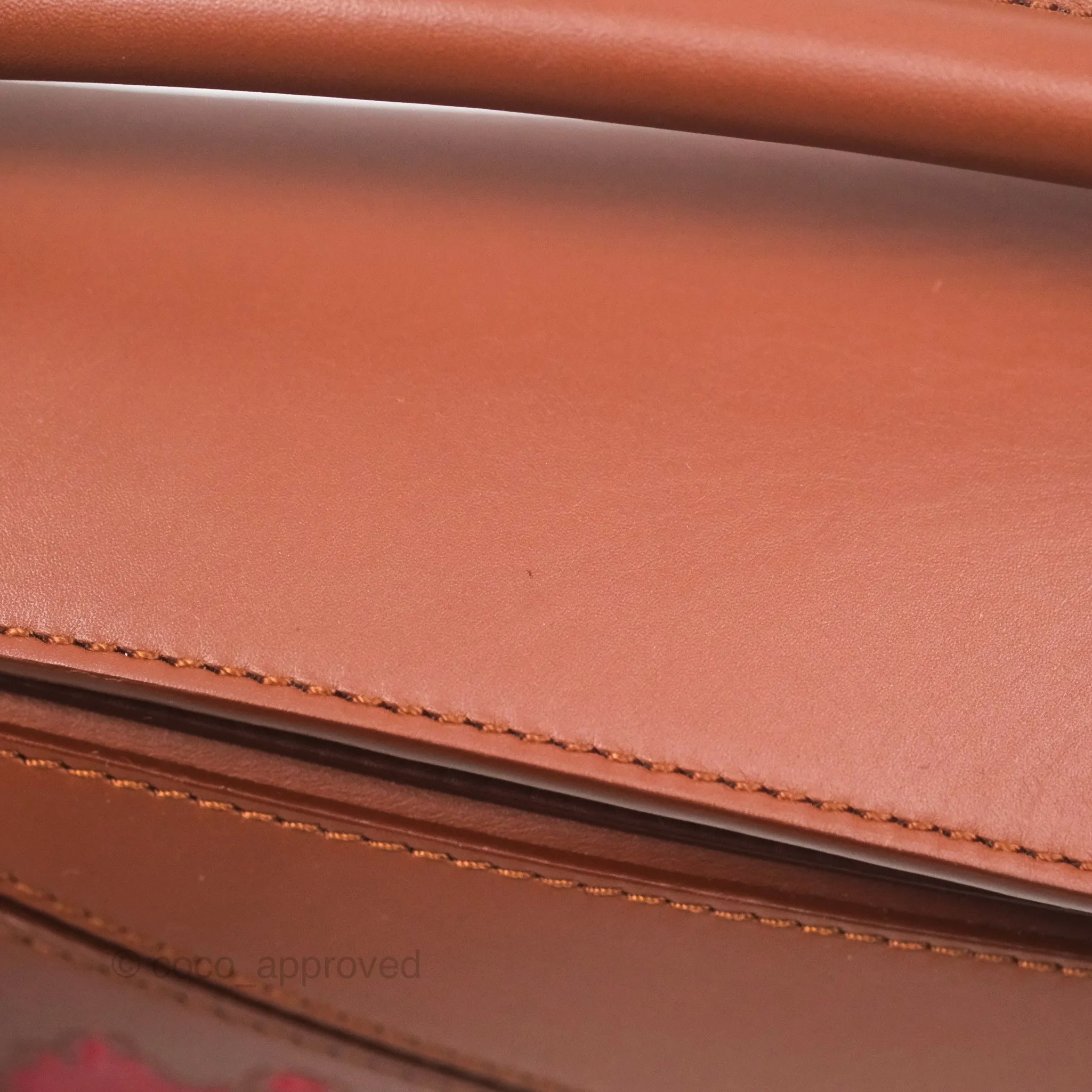 Loewe x Howls Moving Mini Puzzle Bag Tan Calfskin Gold Hardware