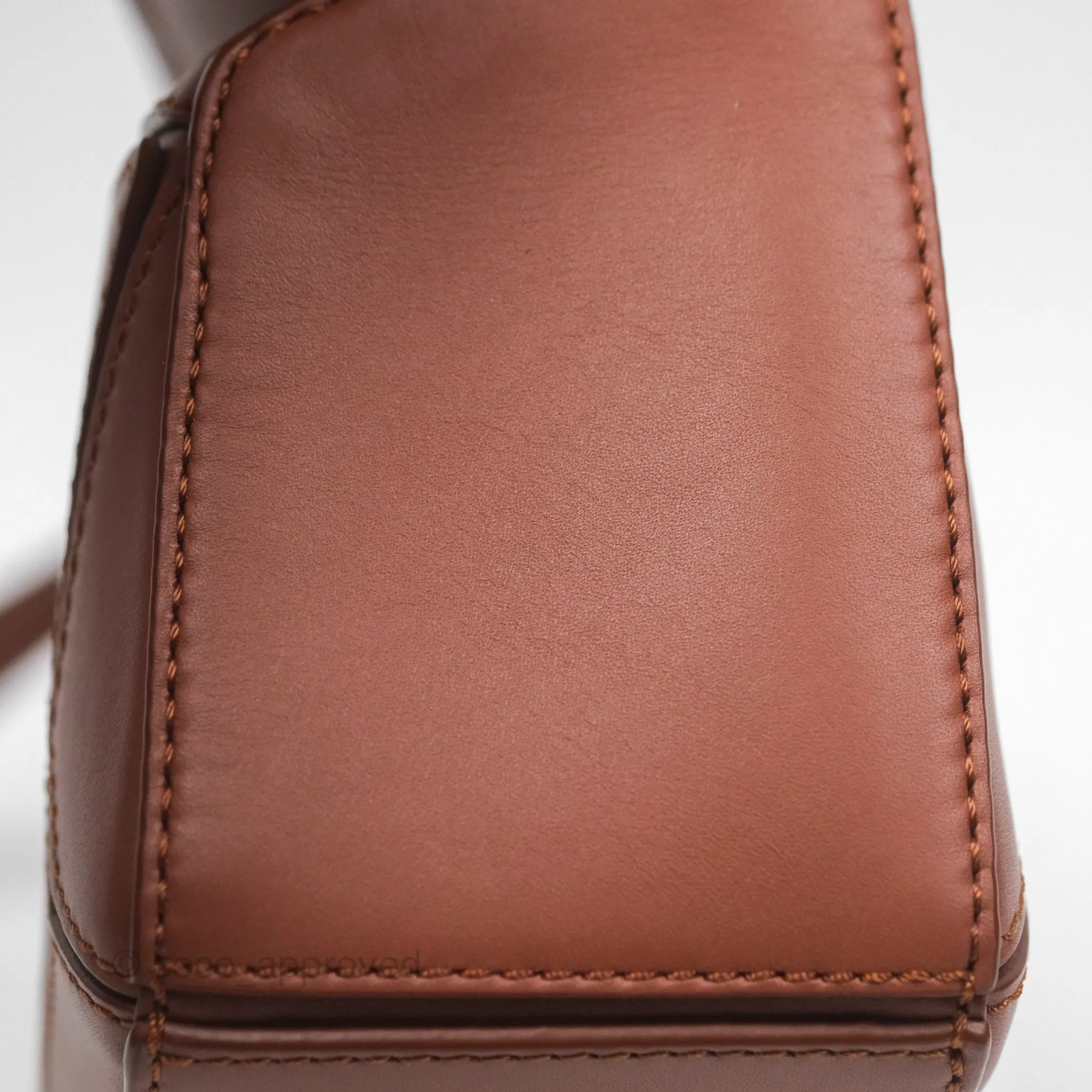 Loewe x Howls Moving Mini Puzzle Bag Tan Calfskin Gold Hardware