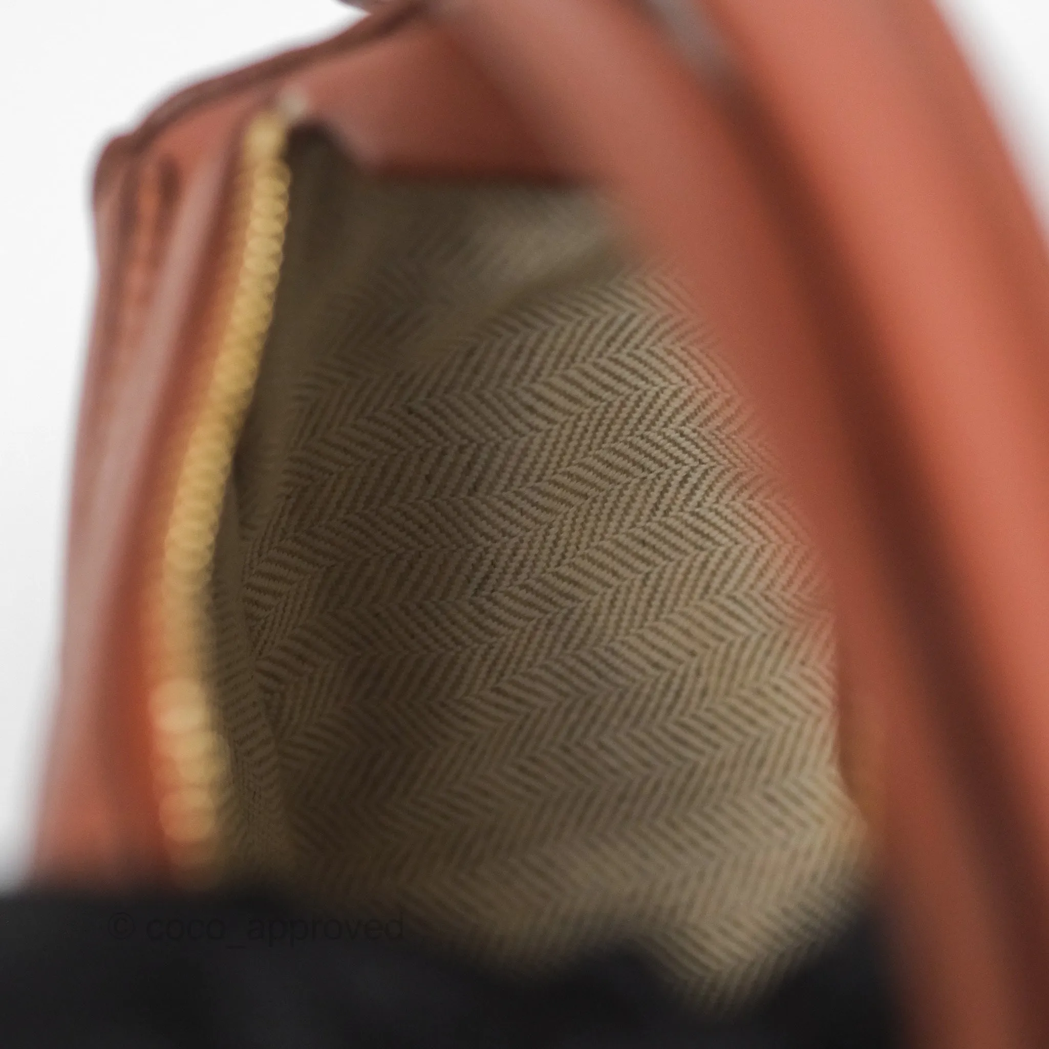 Loewe x Howls Moving Mini Puzzle Bag Tan Calfskin Gold Hardware