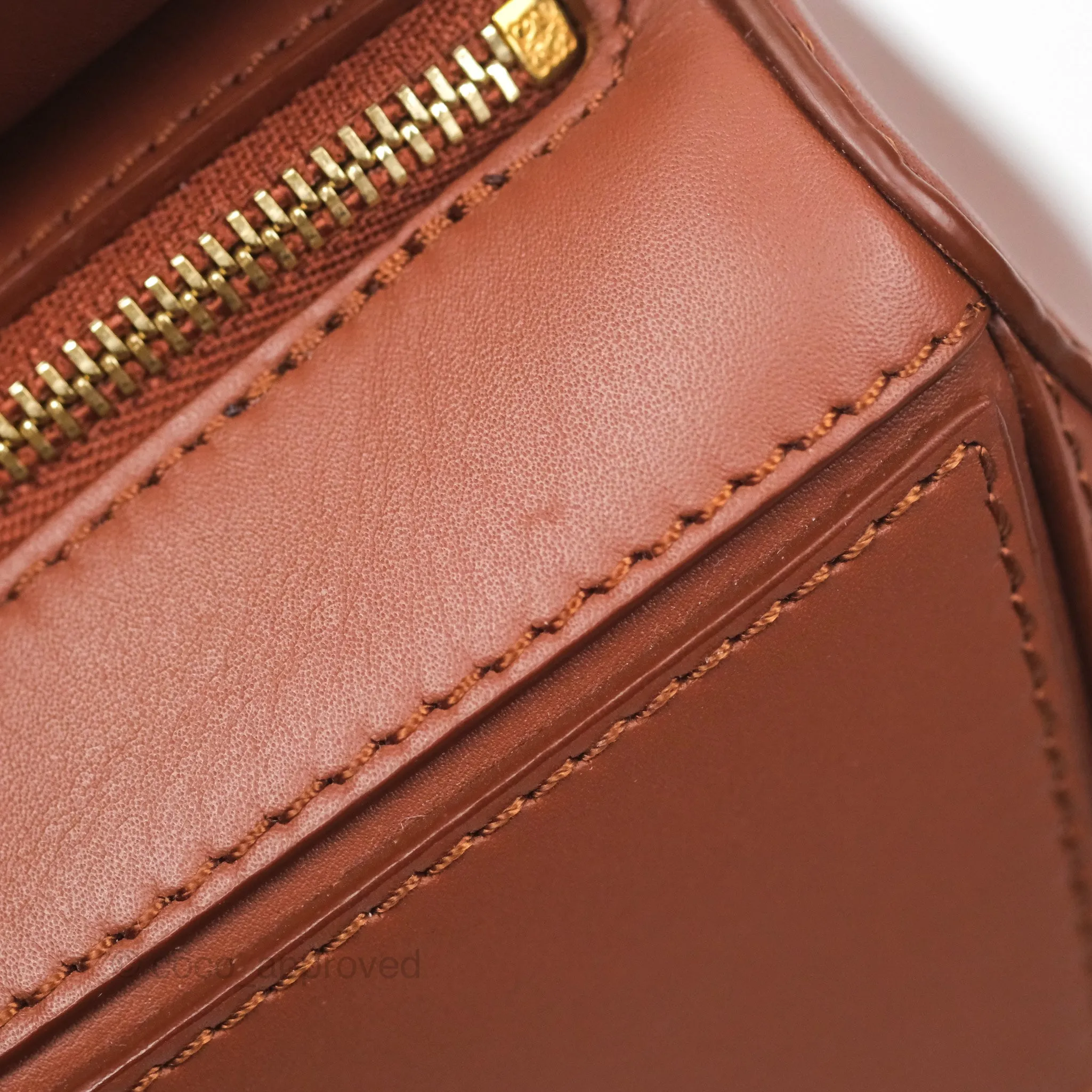 Loewe x Howls Moving Mini Puzzle Bag Tan Calfskin Gold Hardware