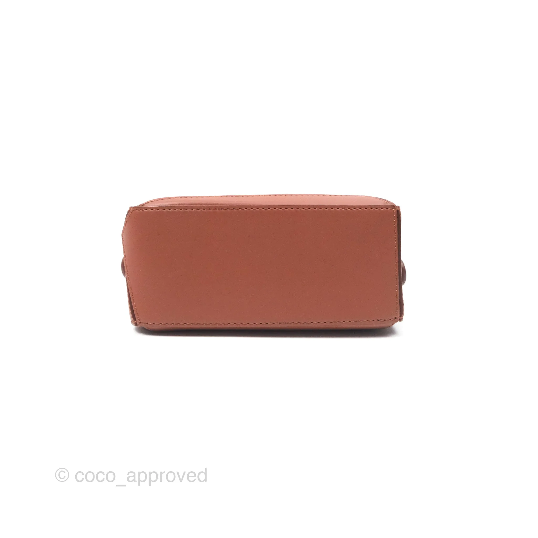 Loewe x Howls Moving Mini Puzzle Bag Tan Calfskin Gold Hardware