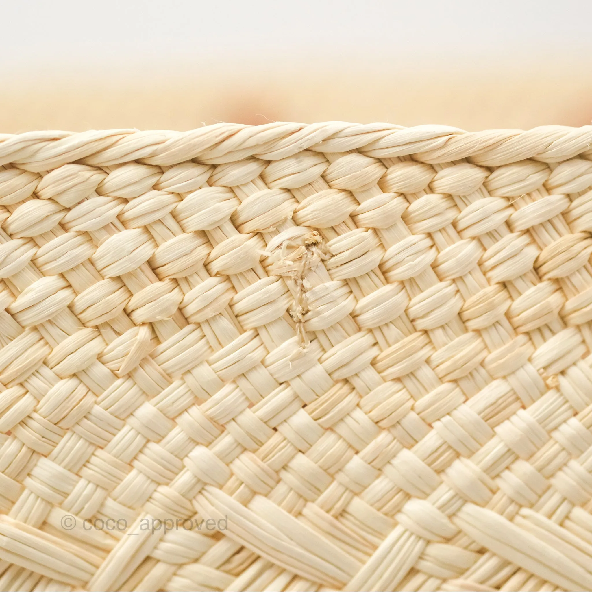 Loewe x Paula's Ibiza Woven Anagram Basket Bag Natural/Tan