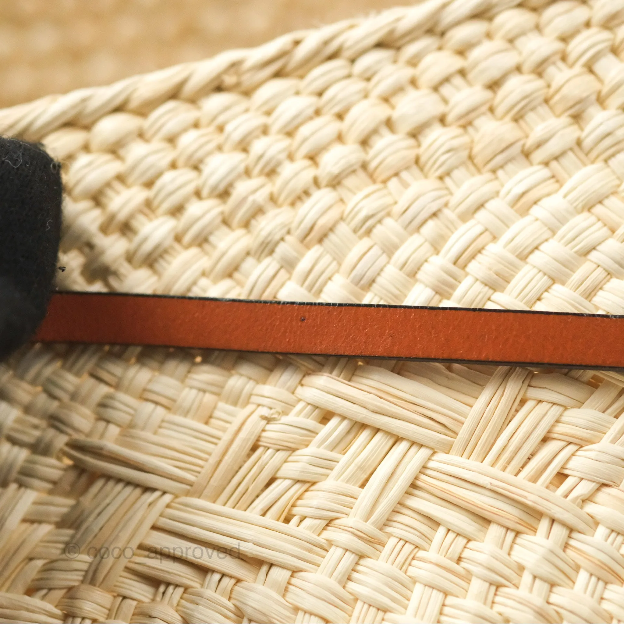 Loewe x Paula's Ibiza Woven Anagram Basket Bag Natural/Tan