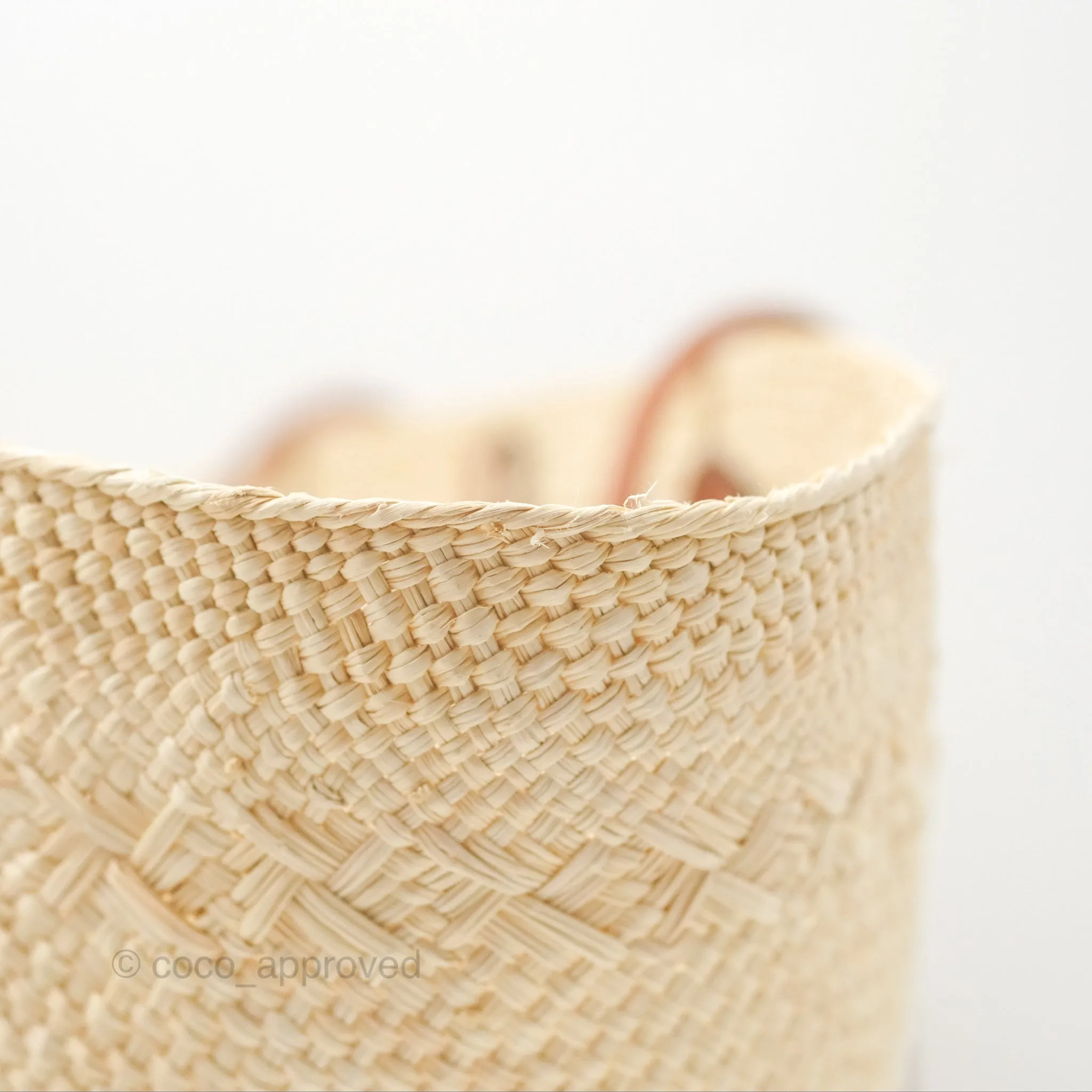 Loewe x Paula's Ibiza Woven Anagram Basket Bag Natural/Tan
