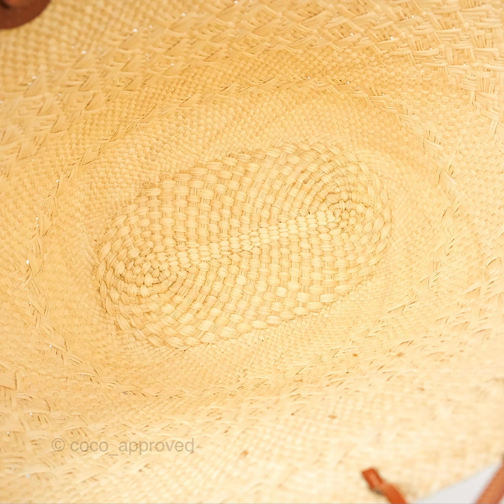 Loewe x Paula's Ibiza Woven Anagram Basket Bag Natural/Tan