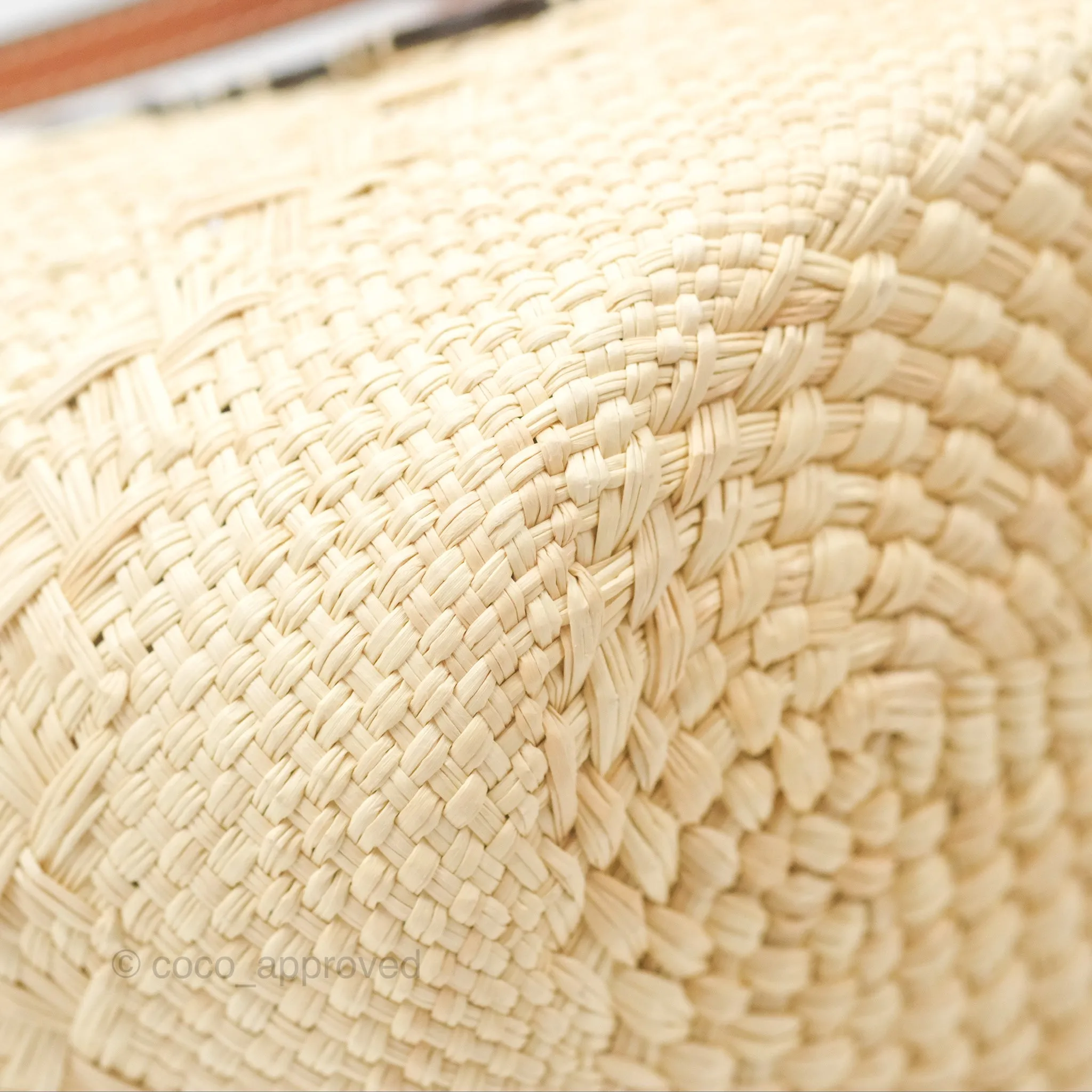 Loewe x Paula's Ibiza Woven Anagram Basket Bag Natural/Tan