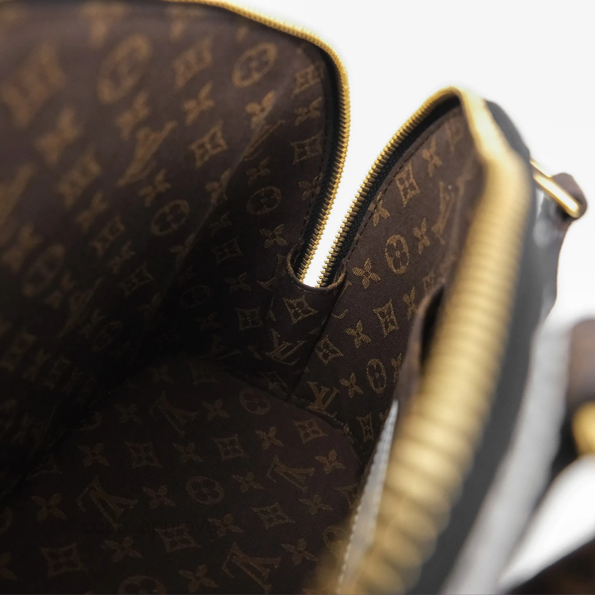 Louis Vuitton Alma BB Fornasetti Handbag Patent Calfskin
