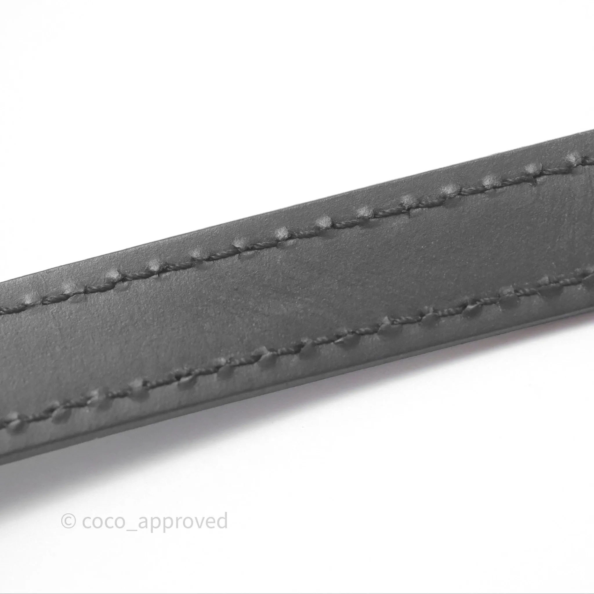 Louis Vuitton Alma Nano Black Silver Hardware