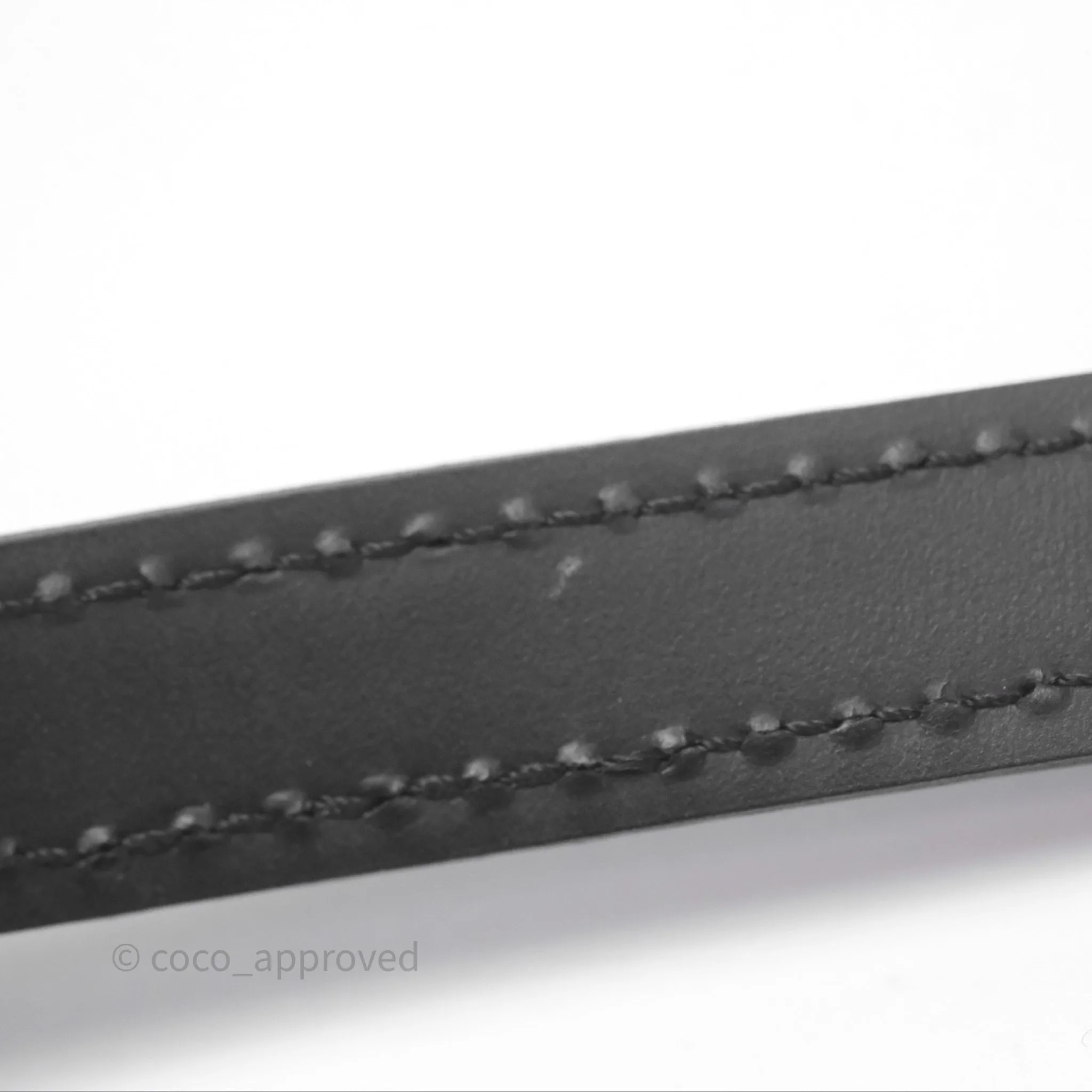 Louis Vuitton Alma Nano Black Silver Hardware