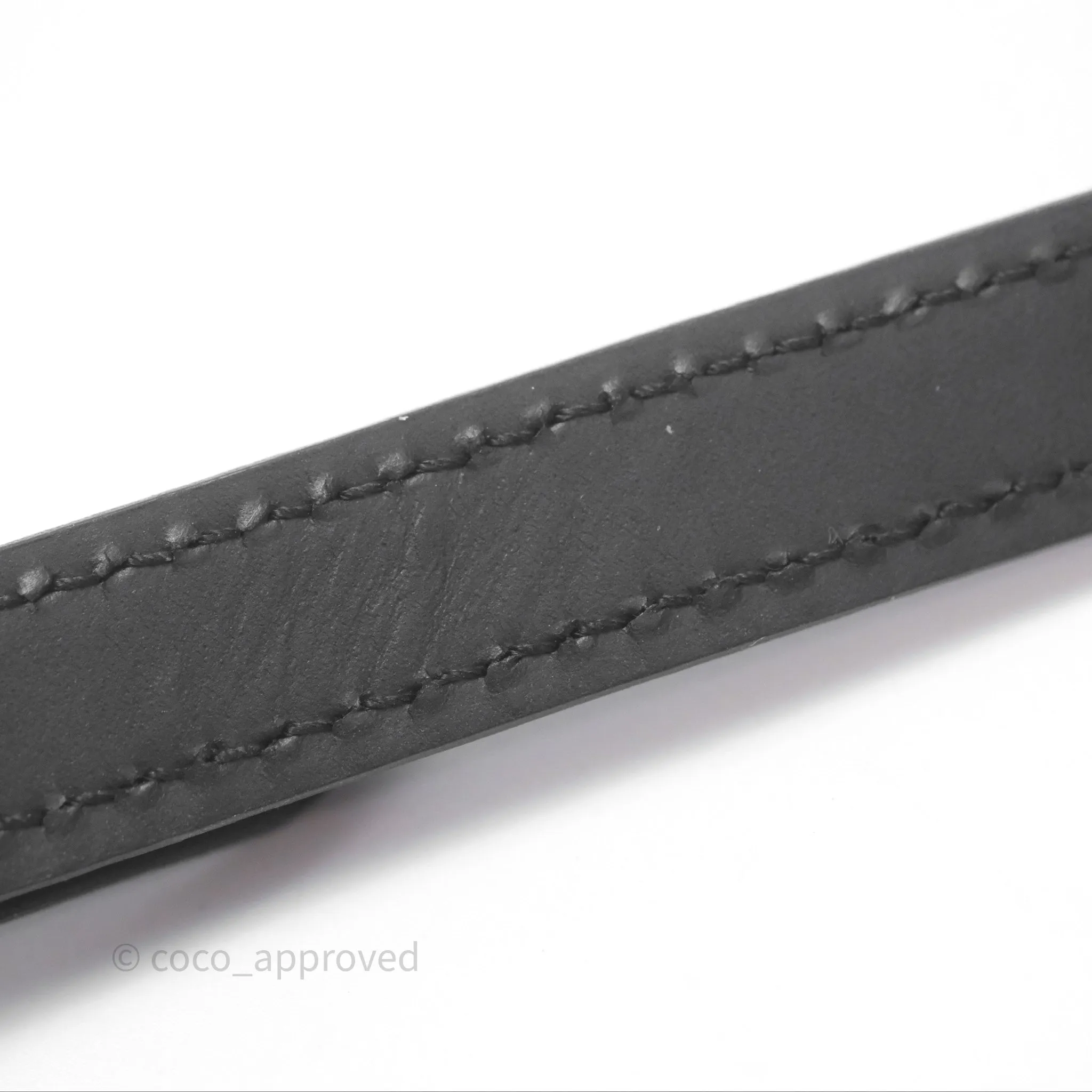 Louis Vuitton Alma Nano Black Silver Hardware