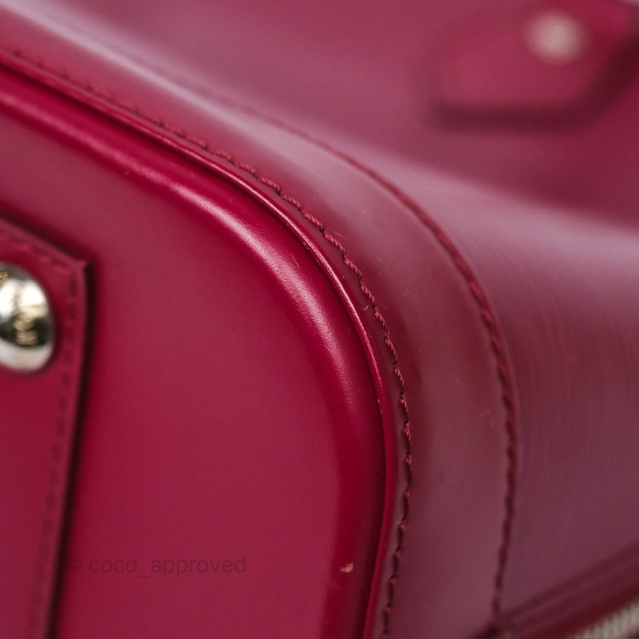 Louis Vuitton Alma PM Fuchsia Epi