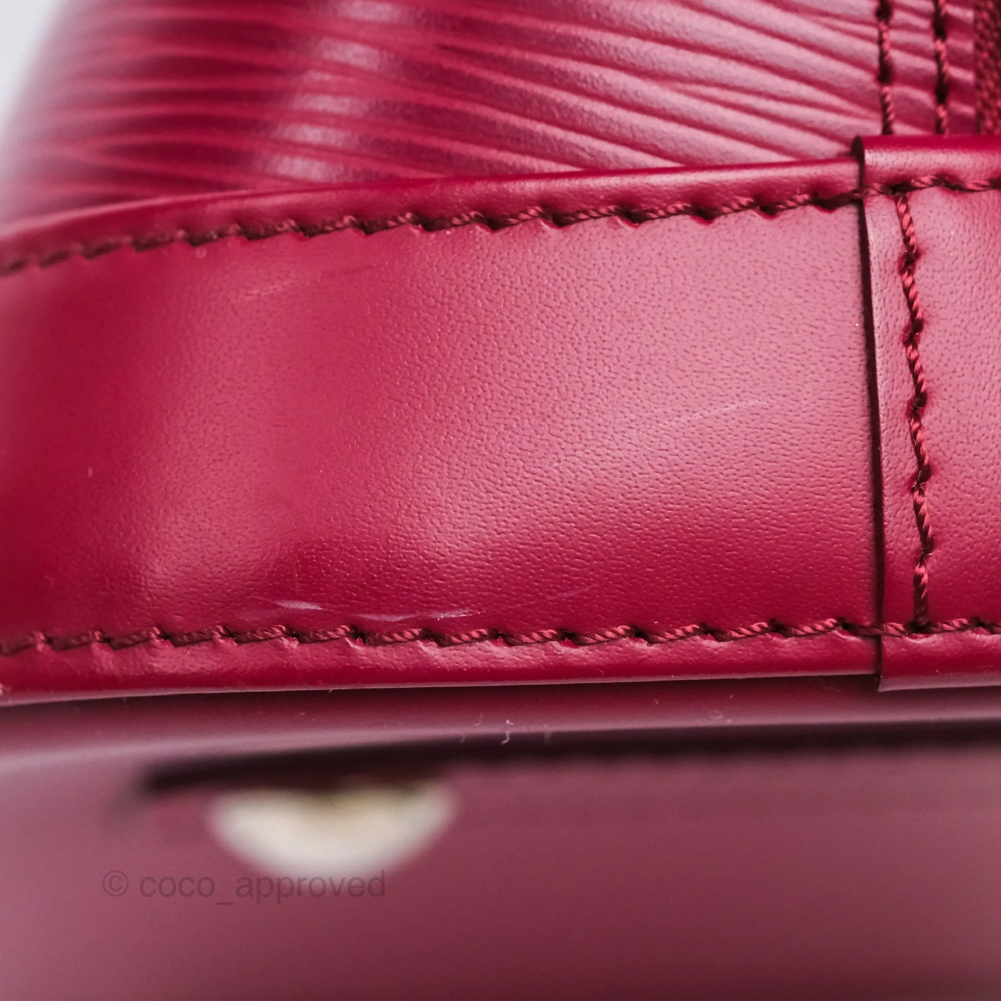 Louis Vuitton Alma PM Fuchsia Epi