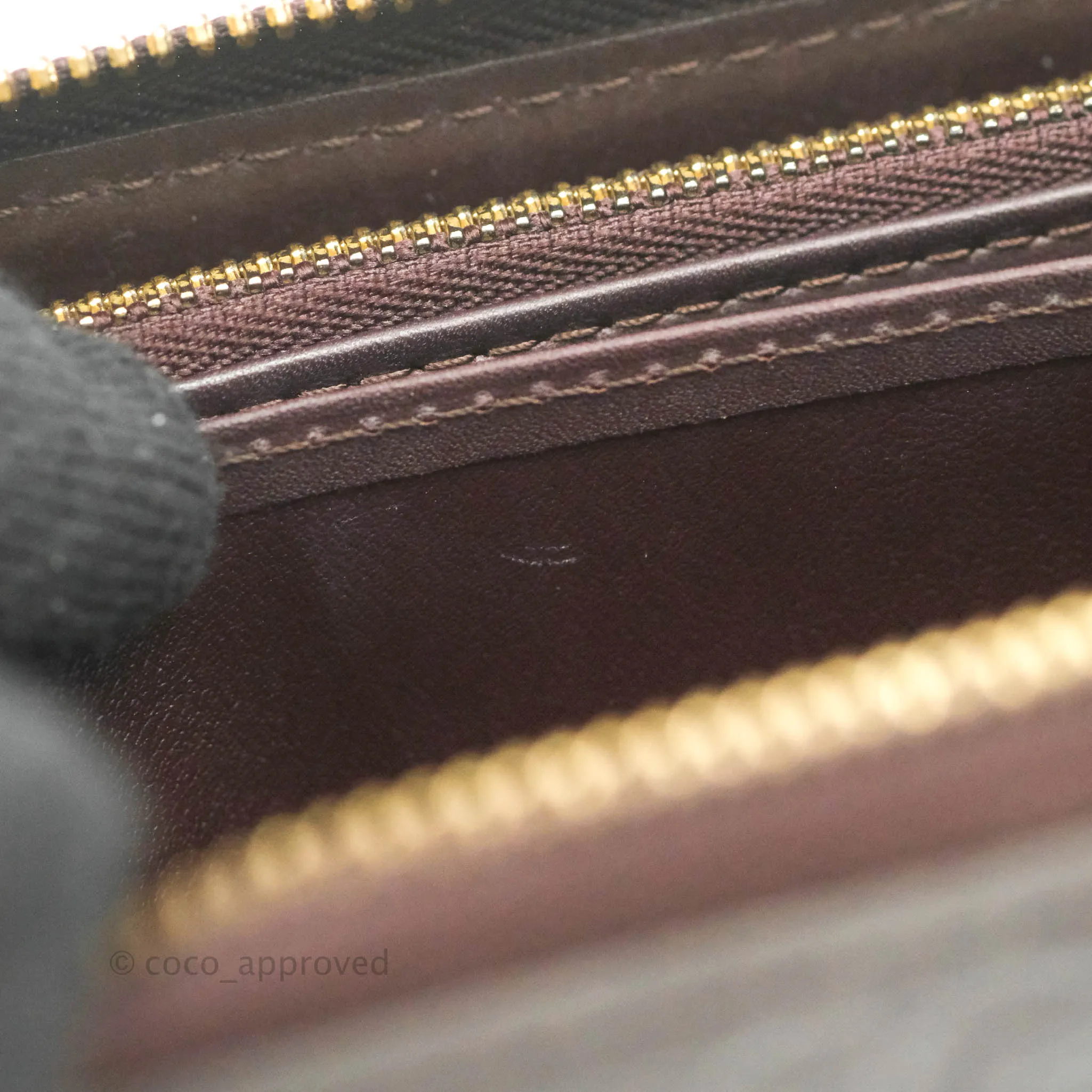Louis Vuitton Amarante Monogram Vernis Zippy Wallet