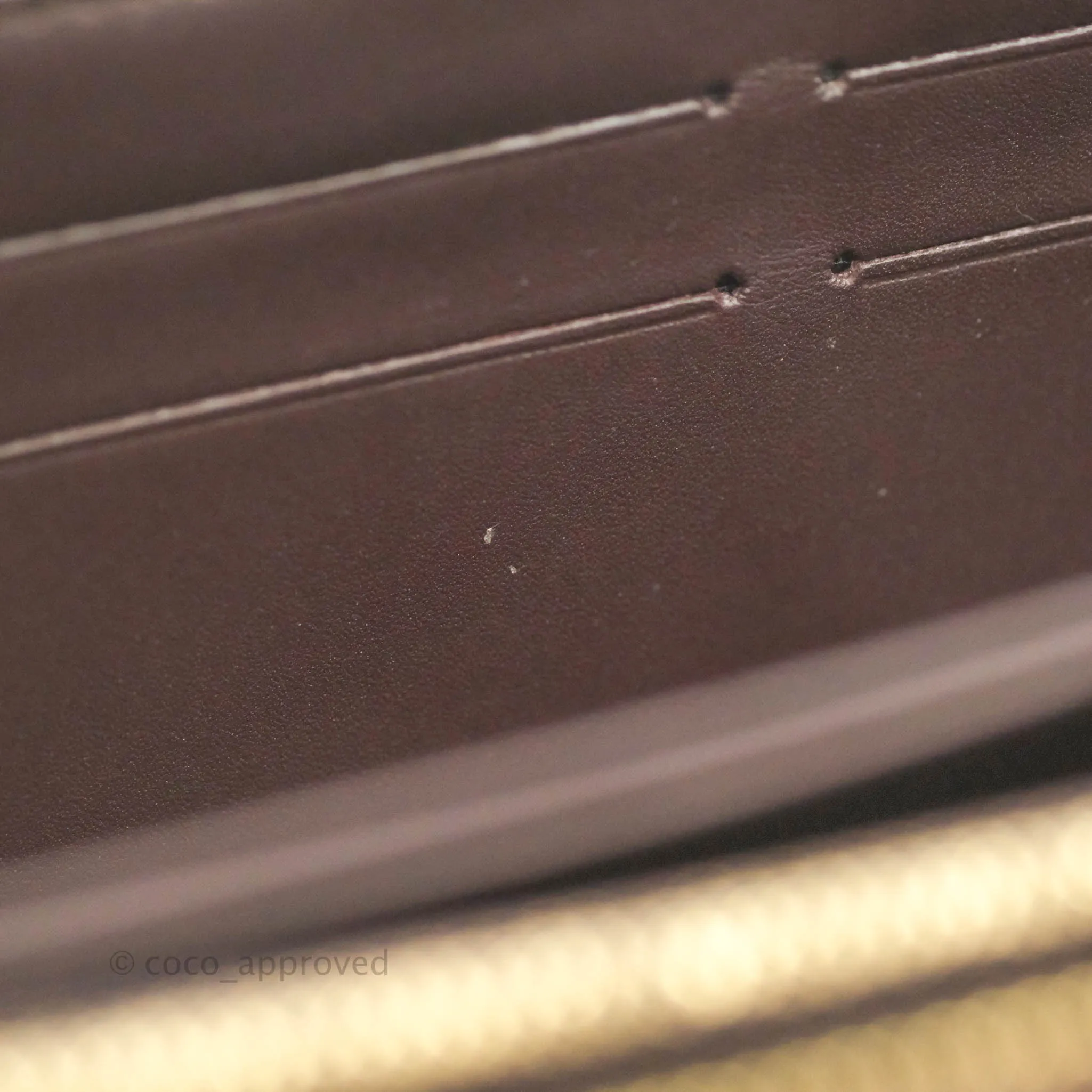 Louis Vuitton Amarante Monogram Vernis Zippy Wallet