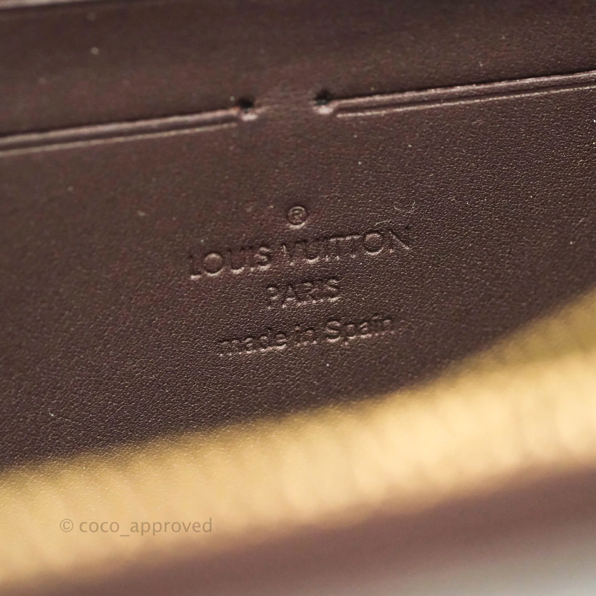 Louis Vuitton Amarante Monogram Vernis Zippy Wallet