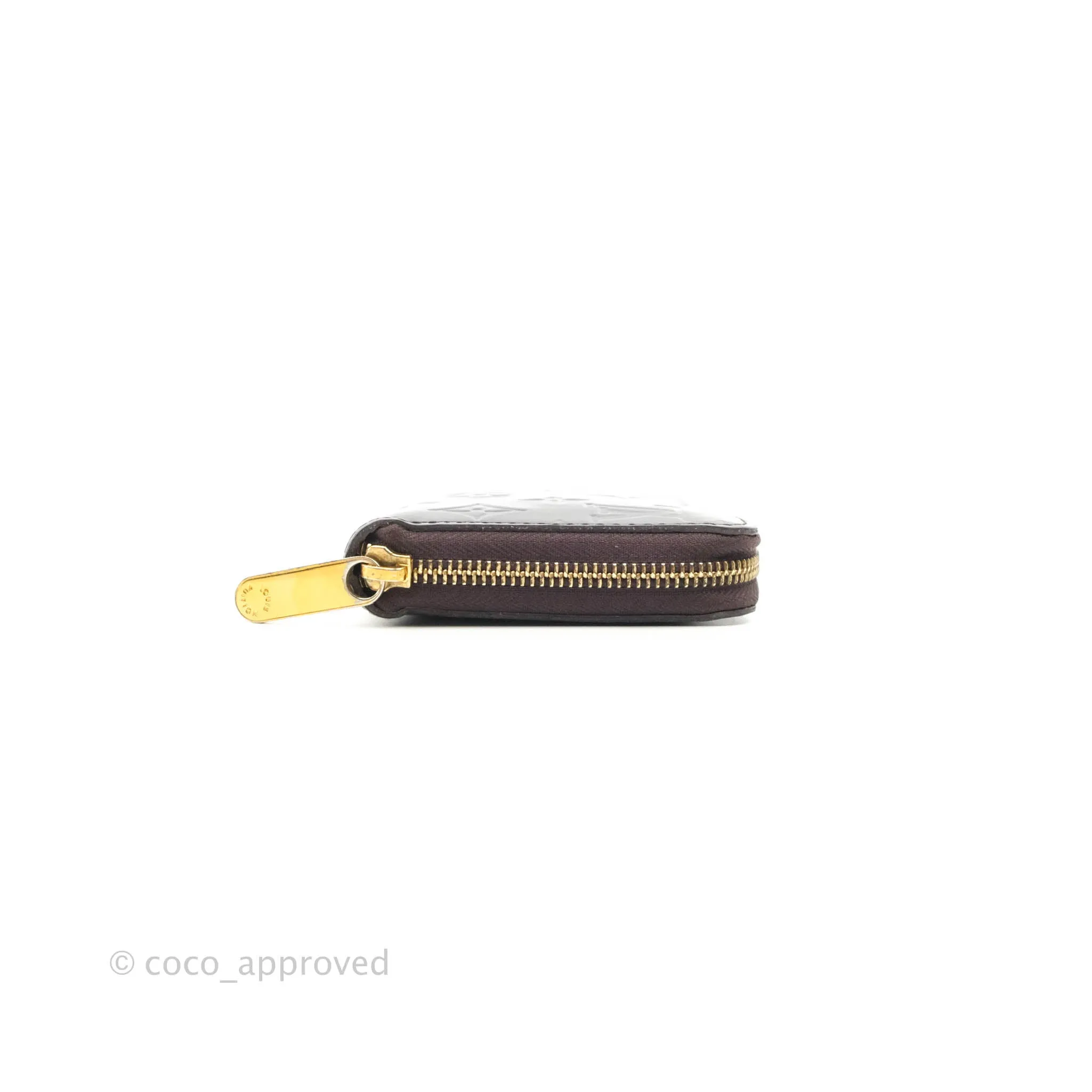 Louis Vuitton Amarante Monogram Vernis Zippy Wallet