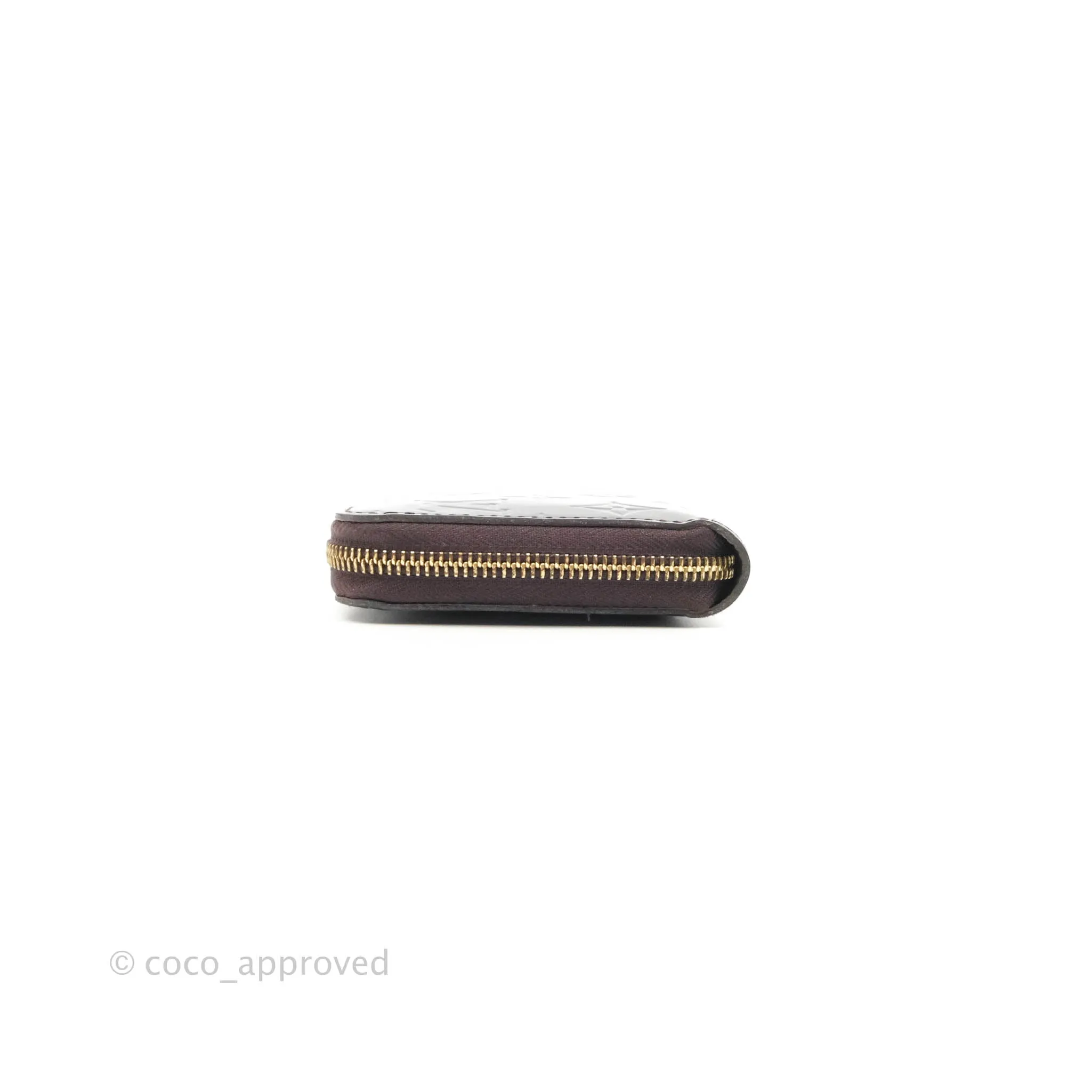 Louis Vuitton Amarante Monogram Vernis Zippy Wallet
