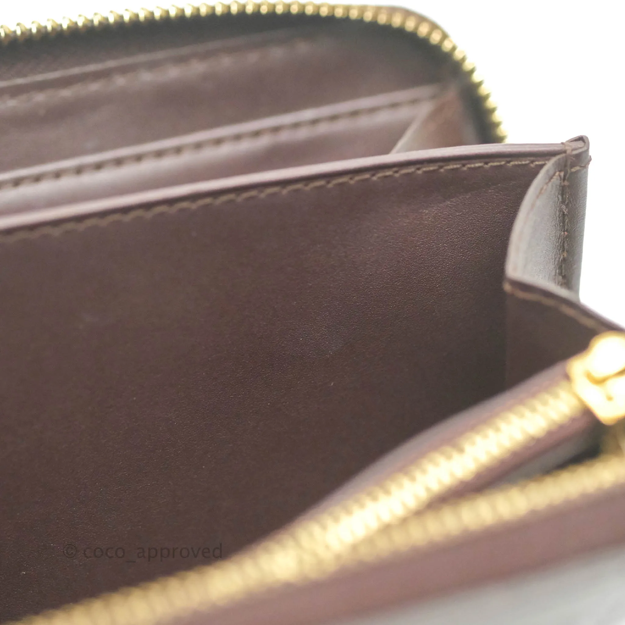 Louis Vuitton Amarante Monogram Vernis Zippy Wallet