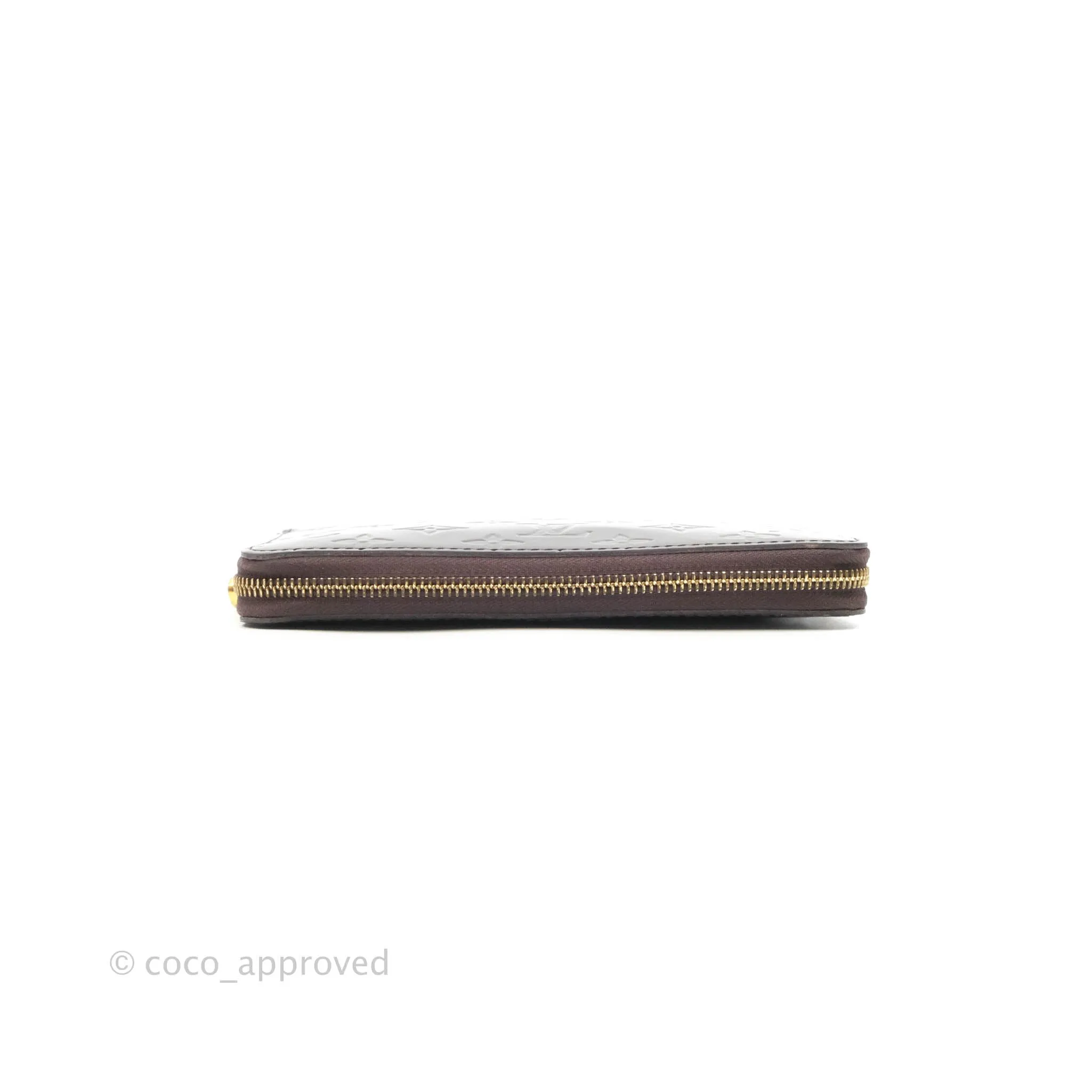 Louis Vuitton Amarante Monogram Vernis Zippy Wallet