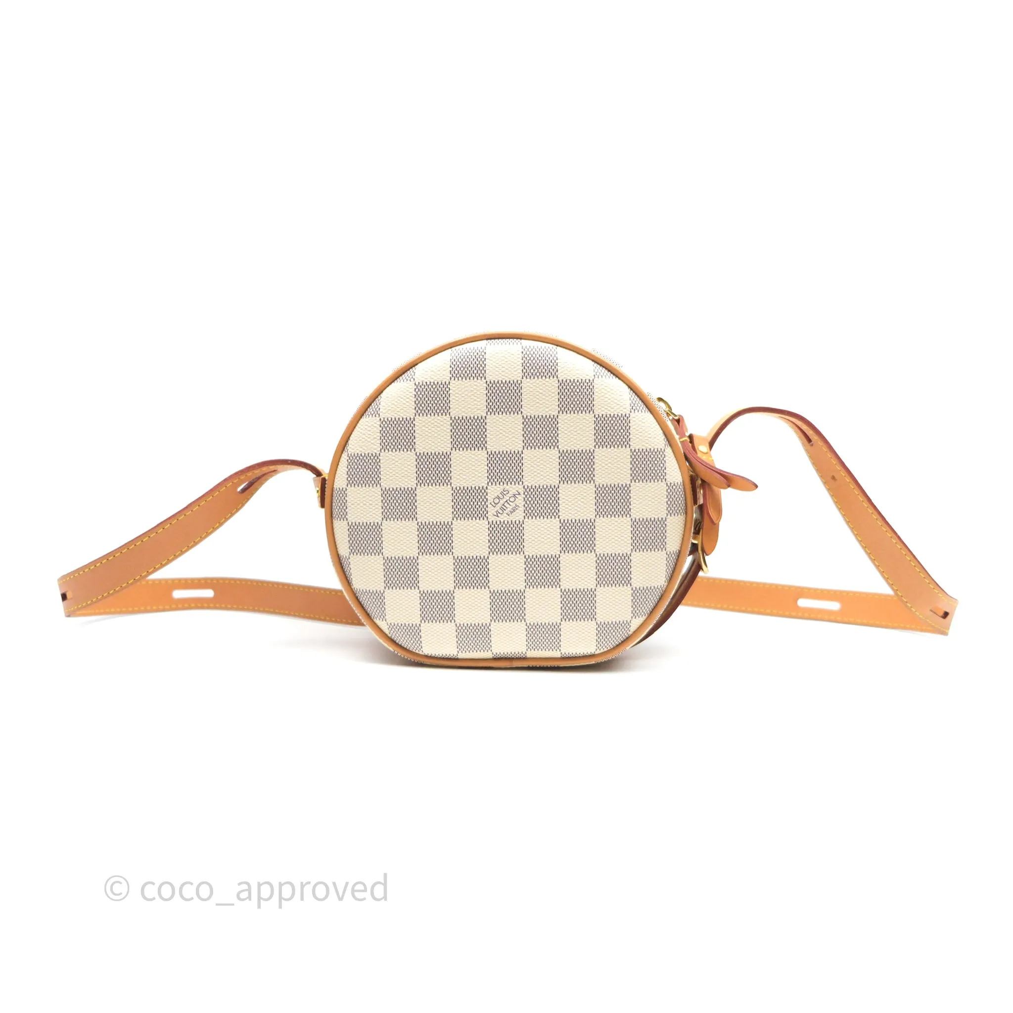Louis Vuitton Boite Chapeau Souple PM Damier Azur