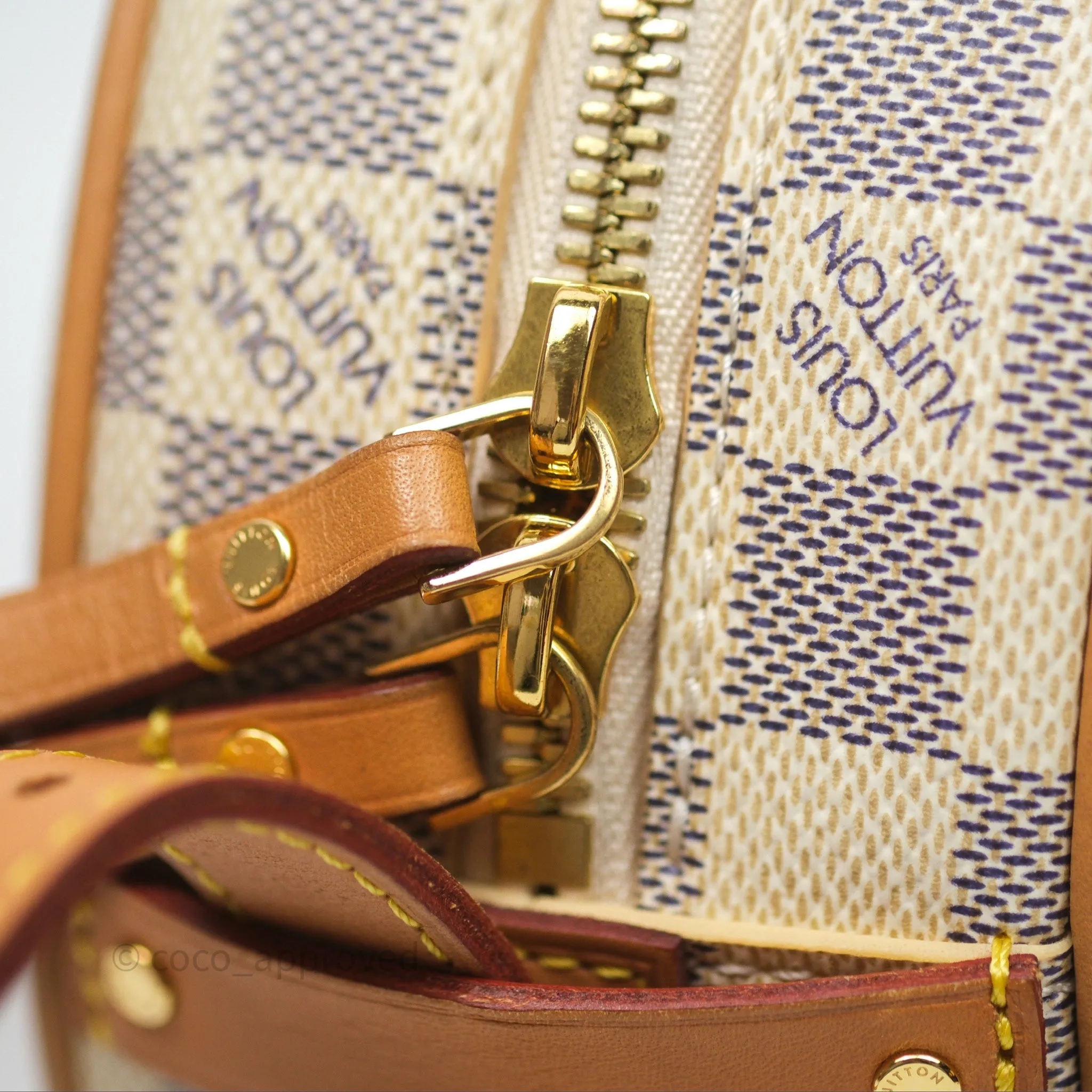 Louis Vuitton Boite Chapeau Souple PM Damier Azur