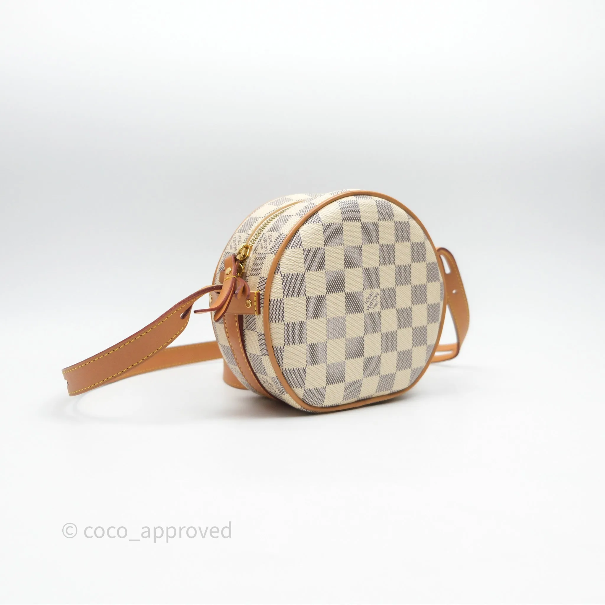 Louis Vuitton Boite Chapeau Souple PM Damier Azur