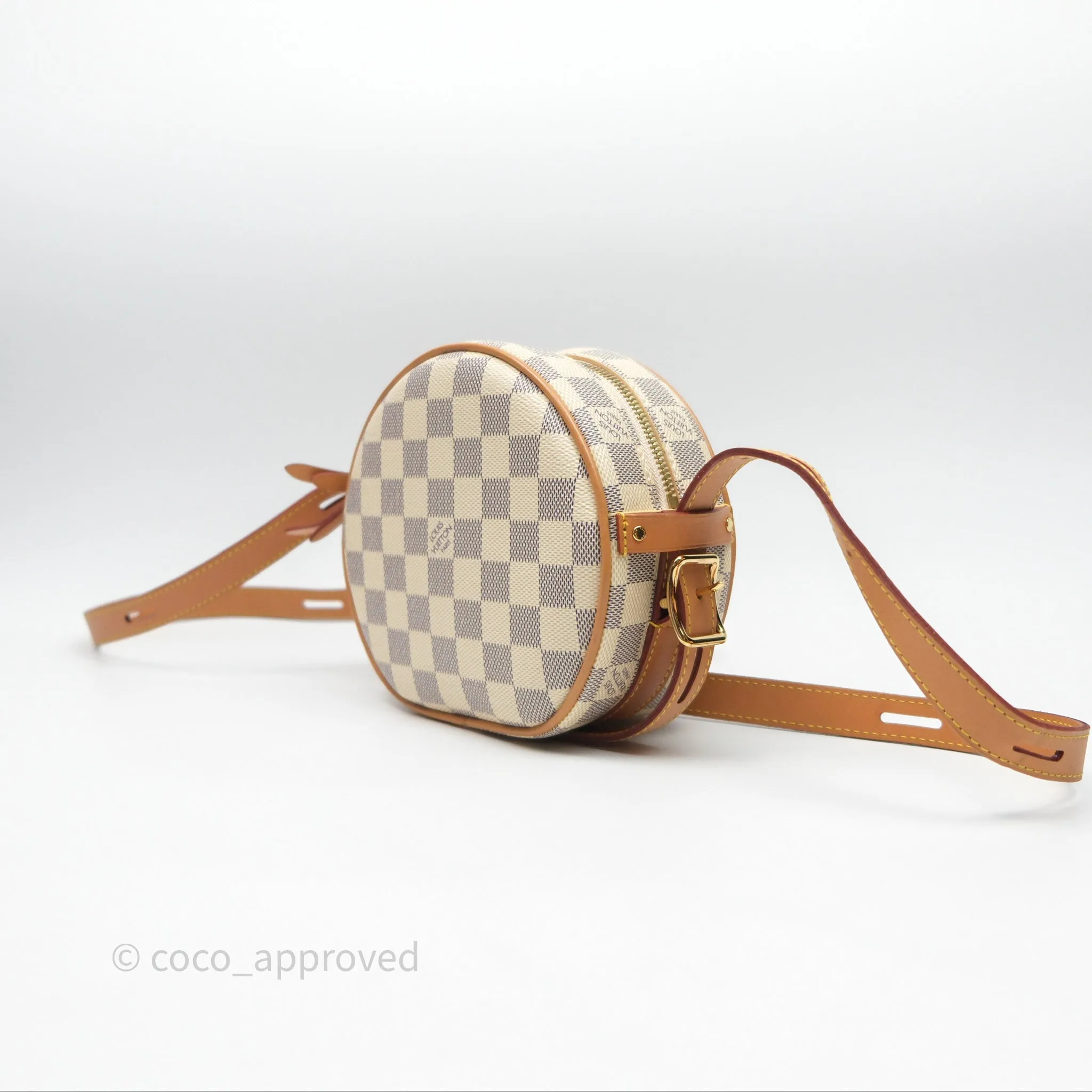 Louis Vuitton Boite Chapeau Souple PM Damier Azur