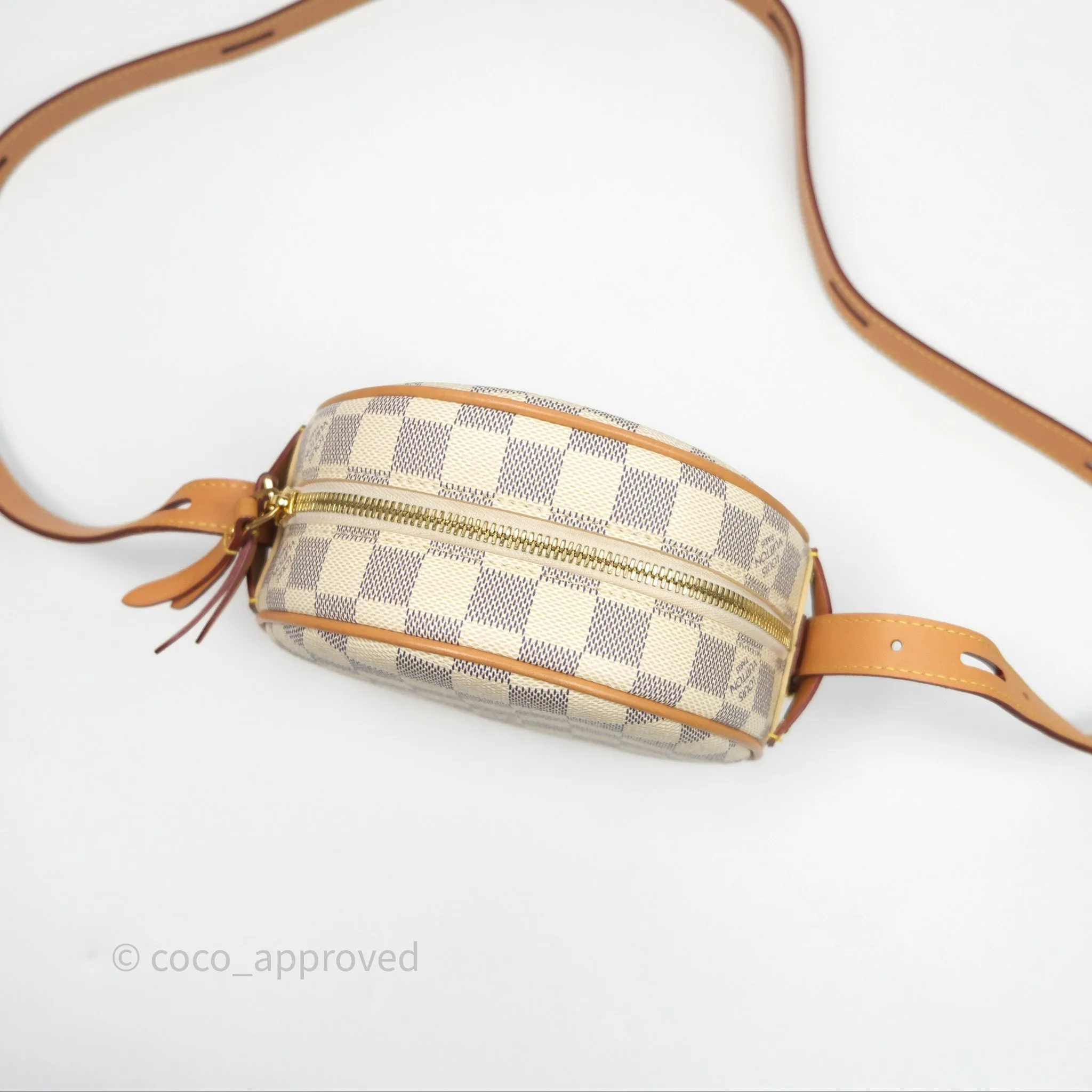 Louis Vuitton Boite Chapeau Souple PM Damier Azur