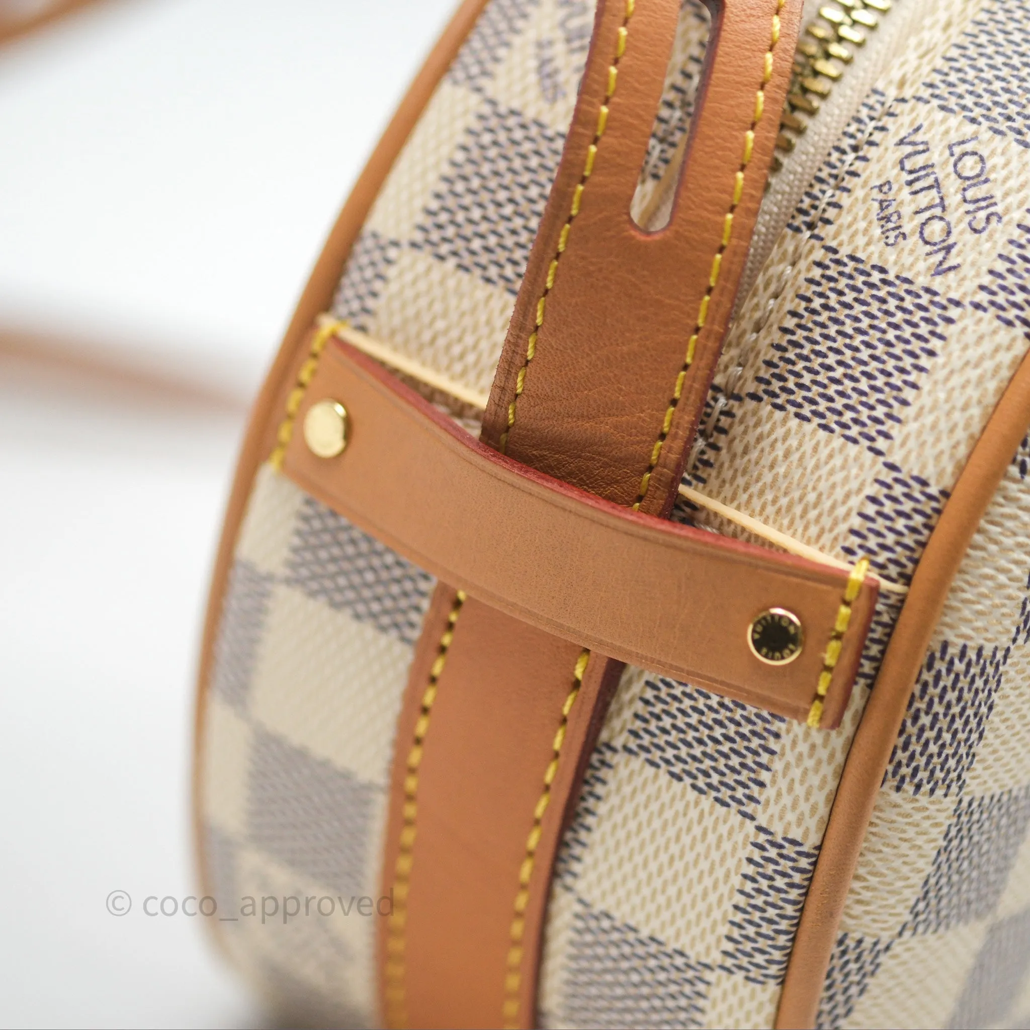 Louis Vuitton Boite Chapeau Souple PM Damier Azur