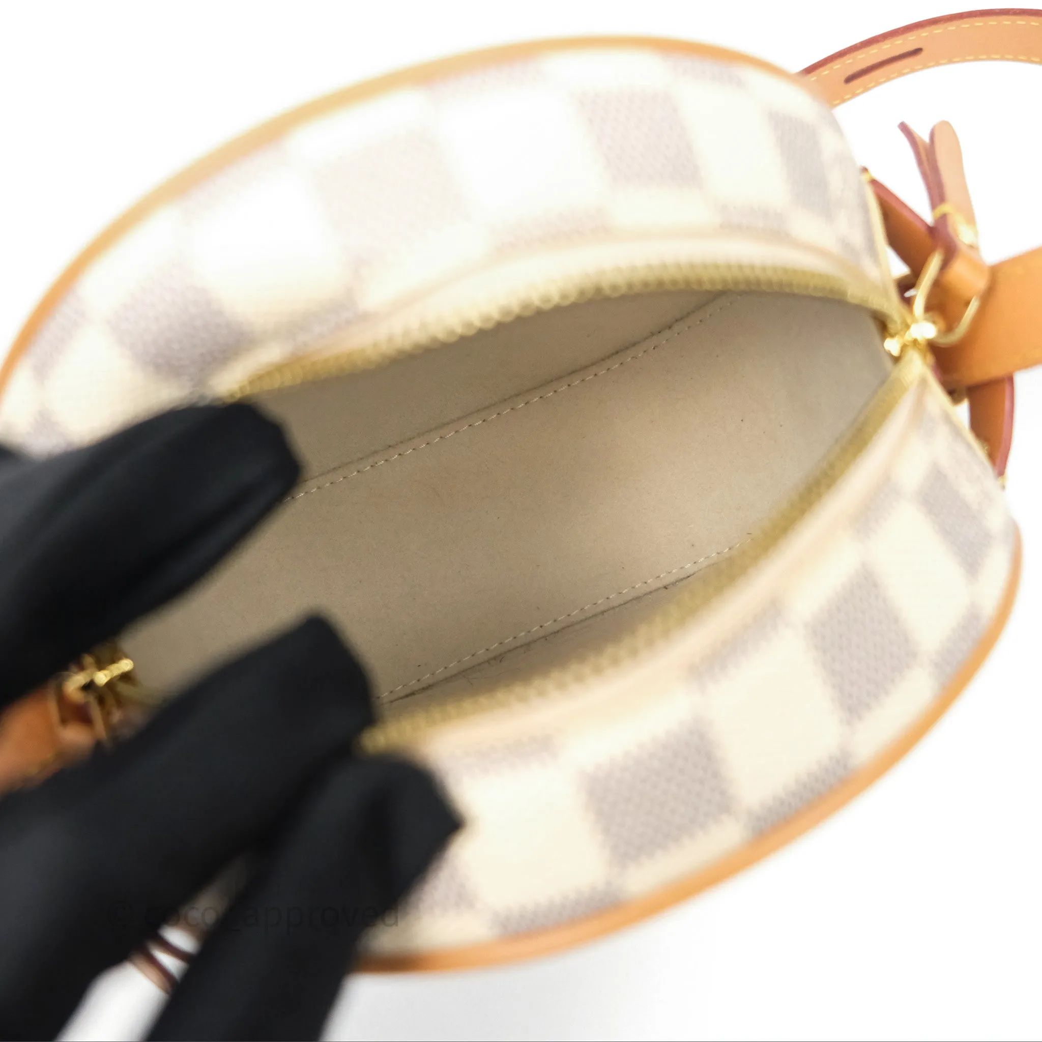 Louis Vuitton Boite Chapeau Souple PM Damier Azur