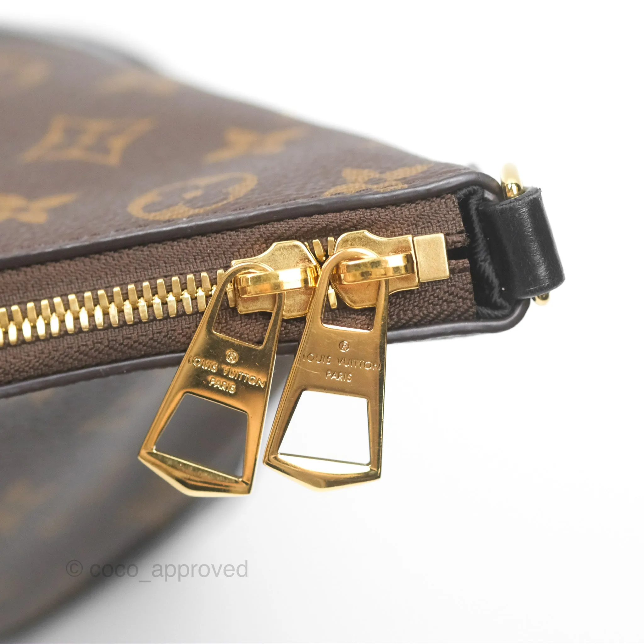 Louis Vuitton Boulogne Monogram Canvas Black