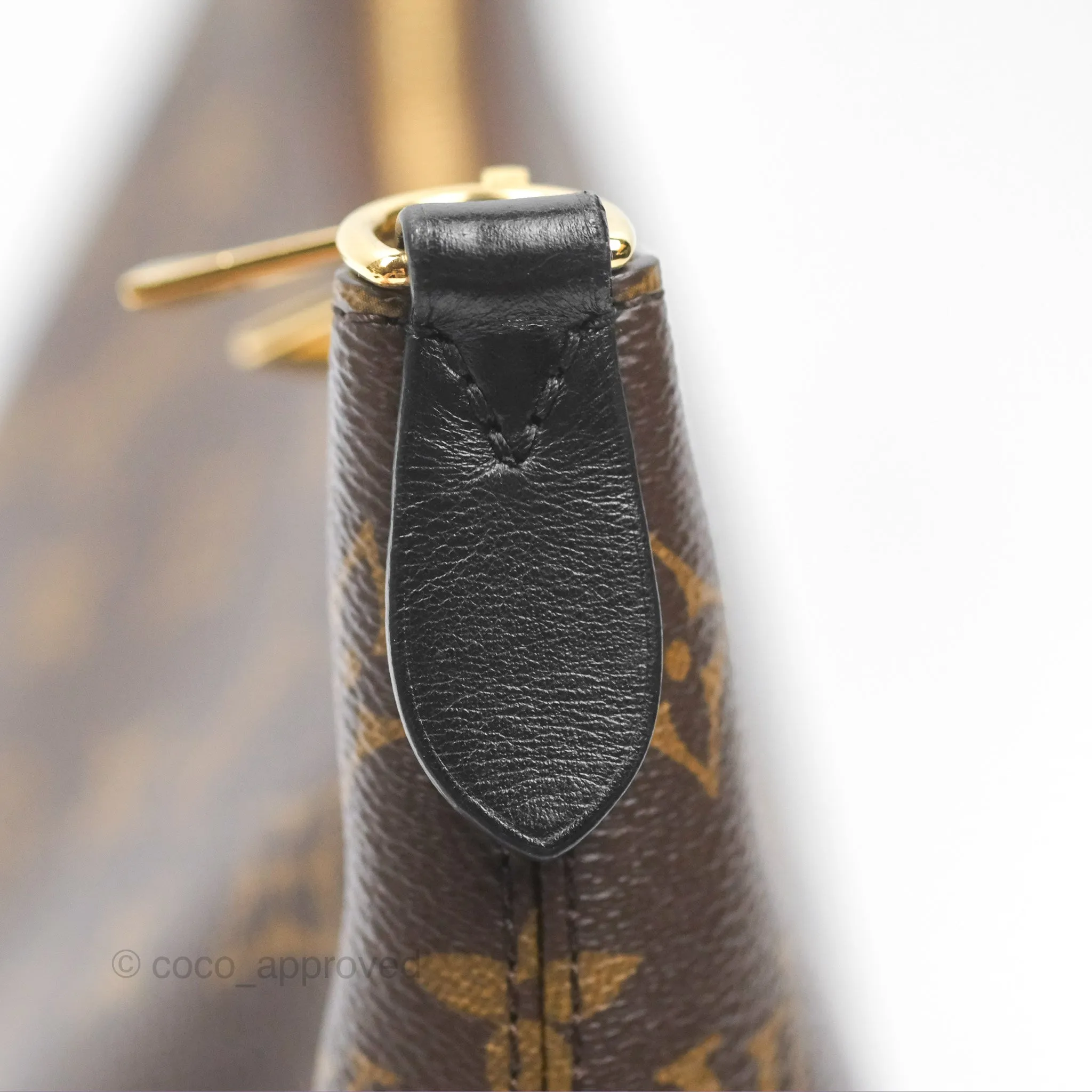 Louis Vuitton Boulogne Monogram Canvas Black