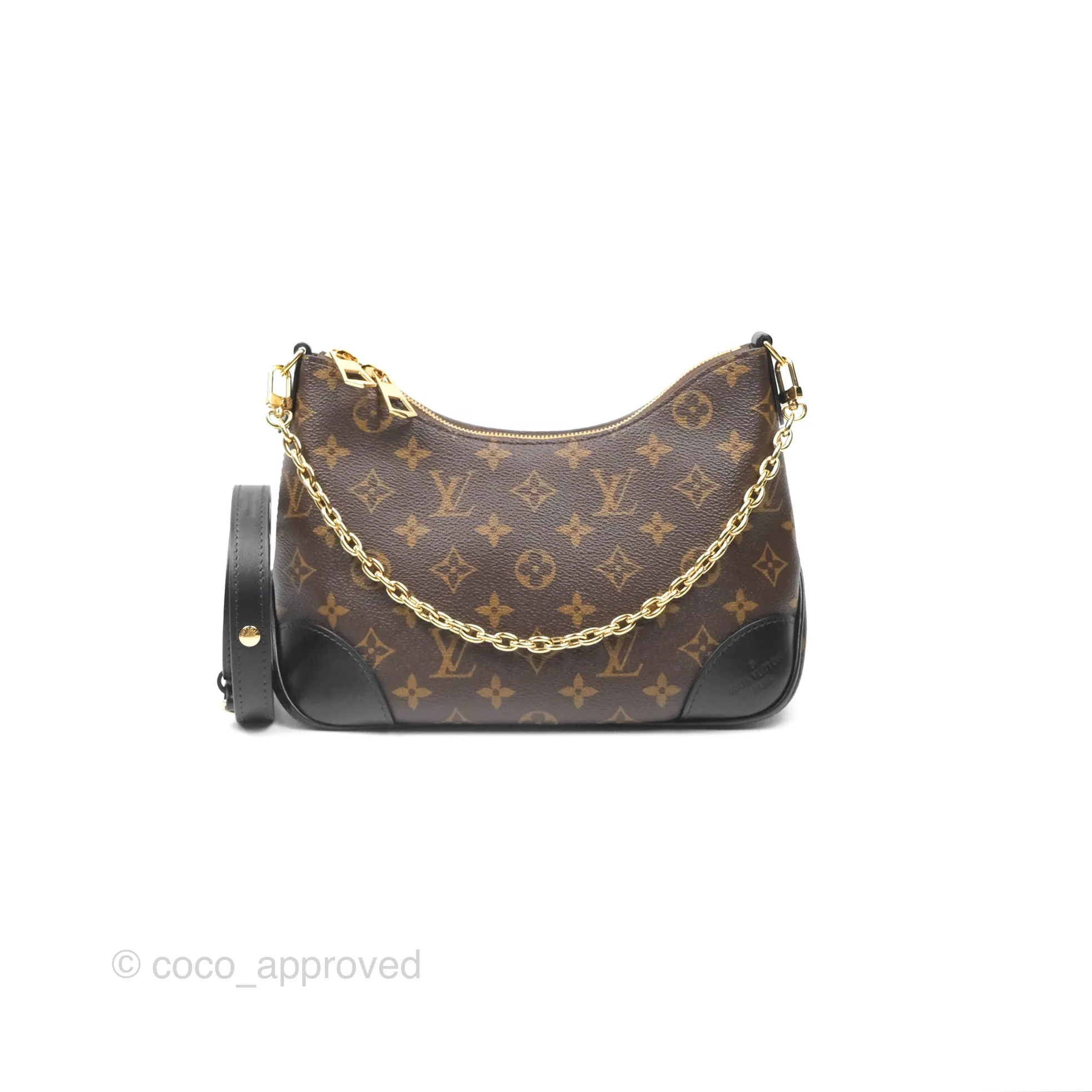 Louis Vuitton Boulogne Monogram Canvas Black