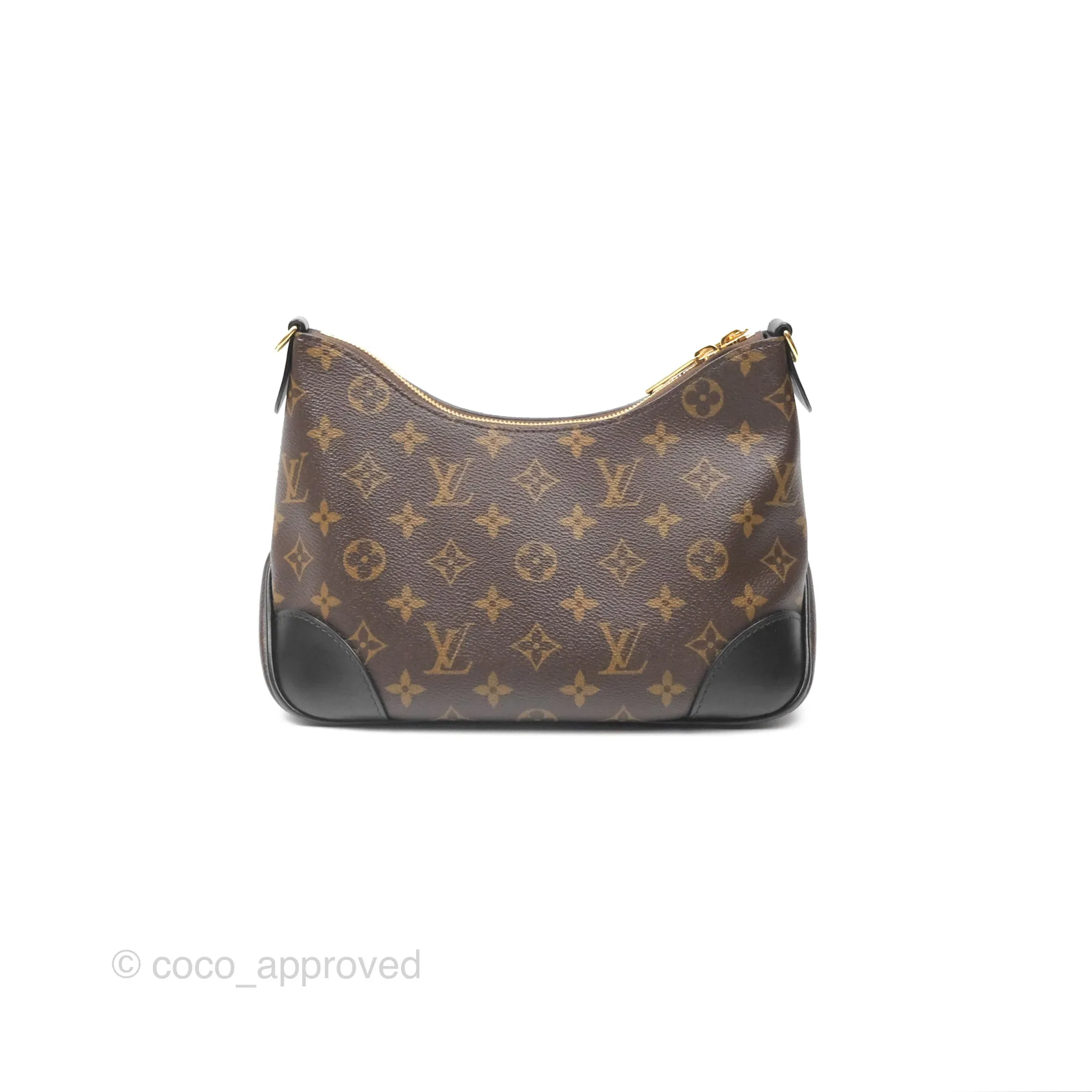 Louis Vuitton Boulogne Monogram Canvas Black