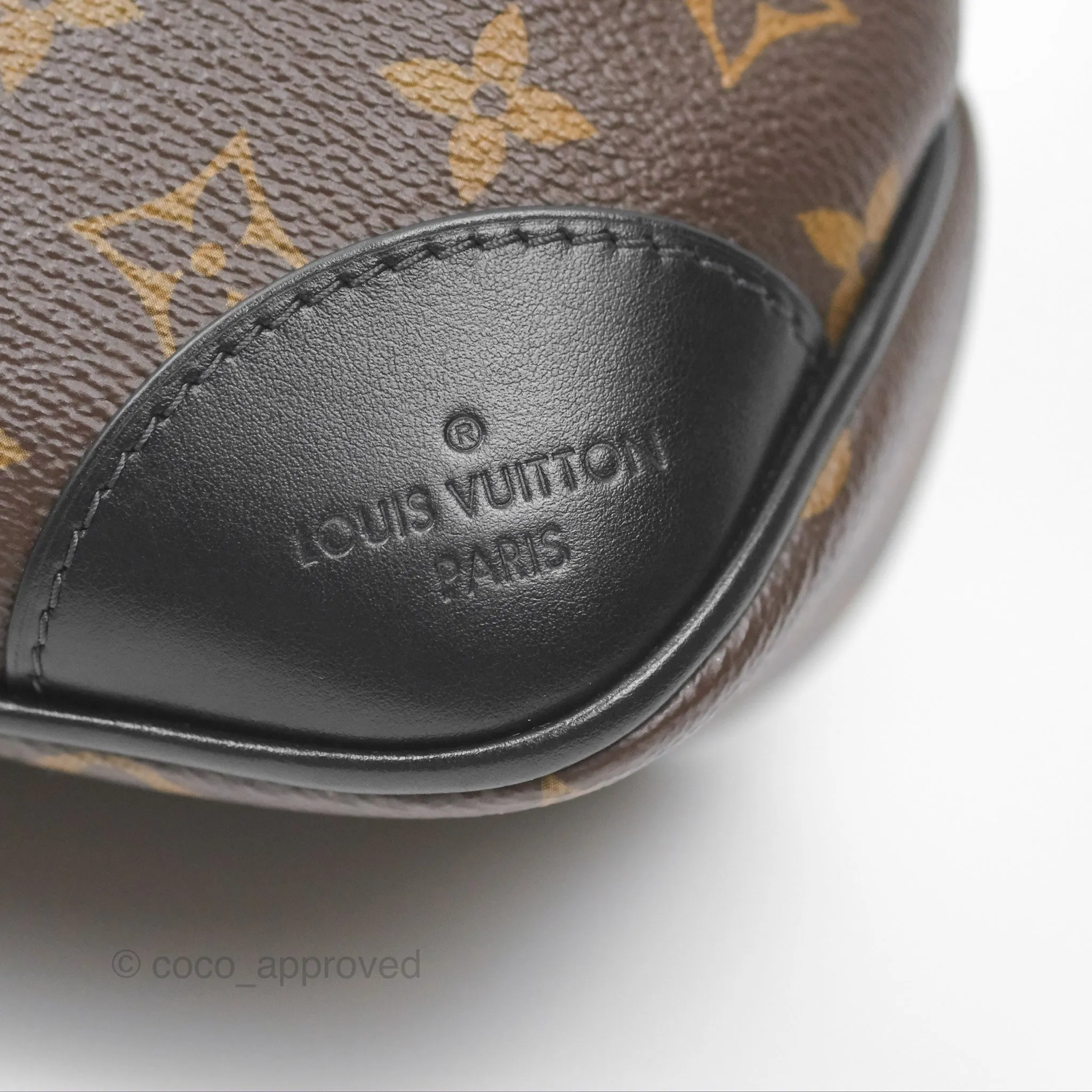 Louis Vuitton Boulogne Monogram Canvas Black