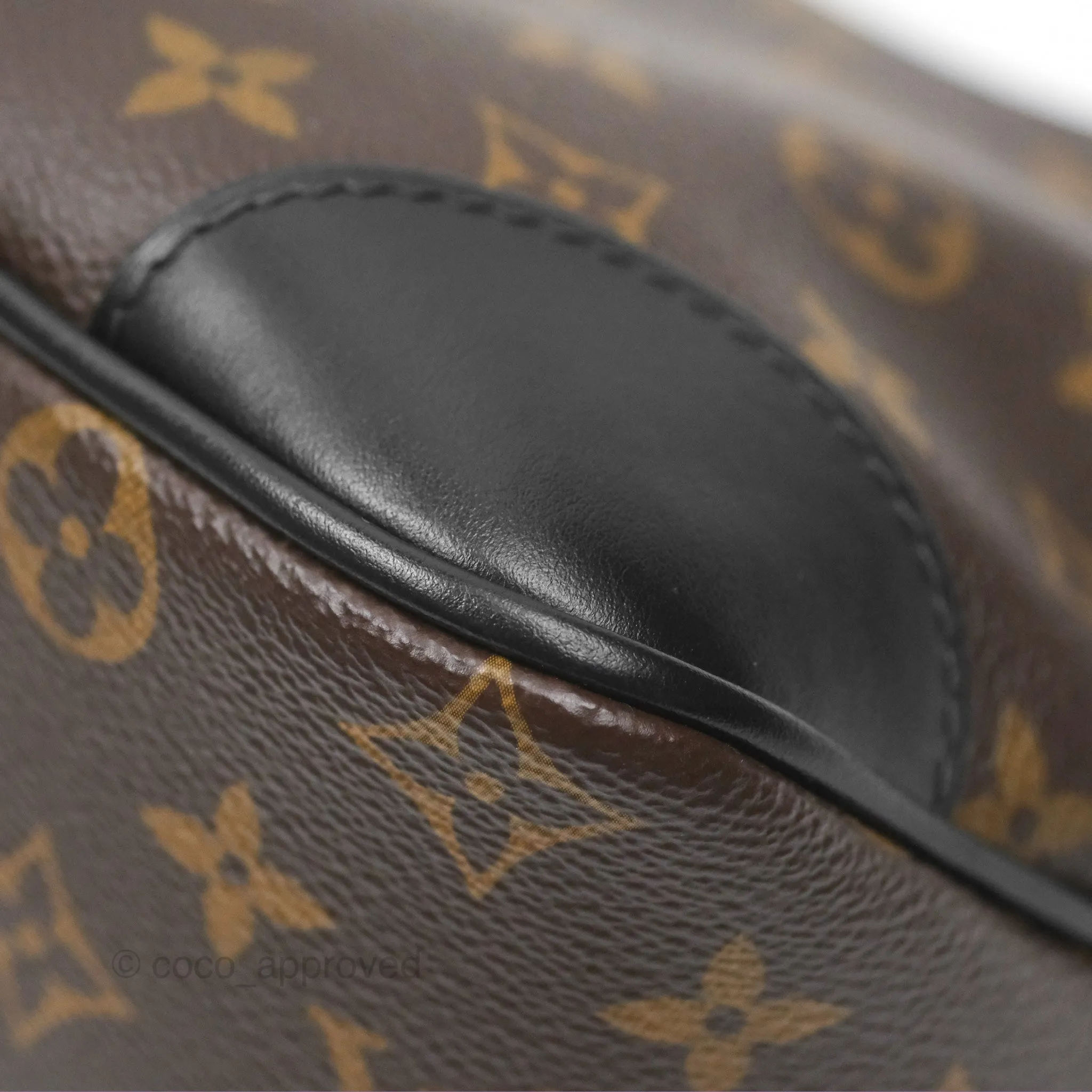 Louis Vuitton Boulogne Monogram Canvas Black