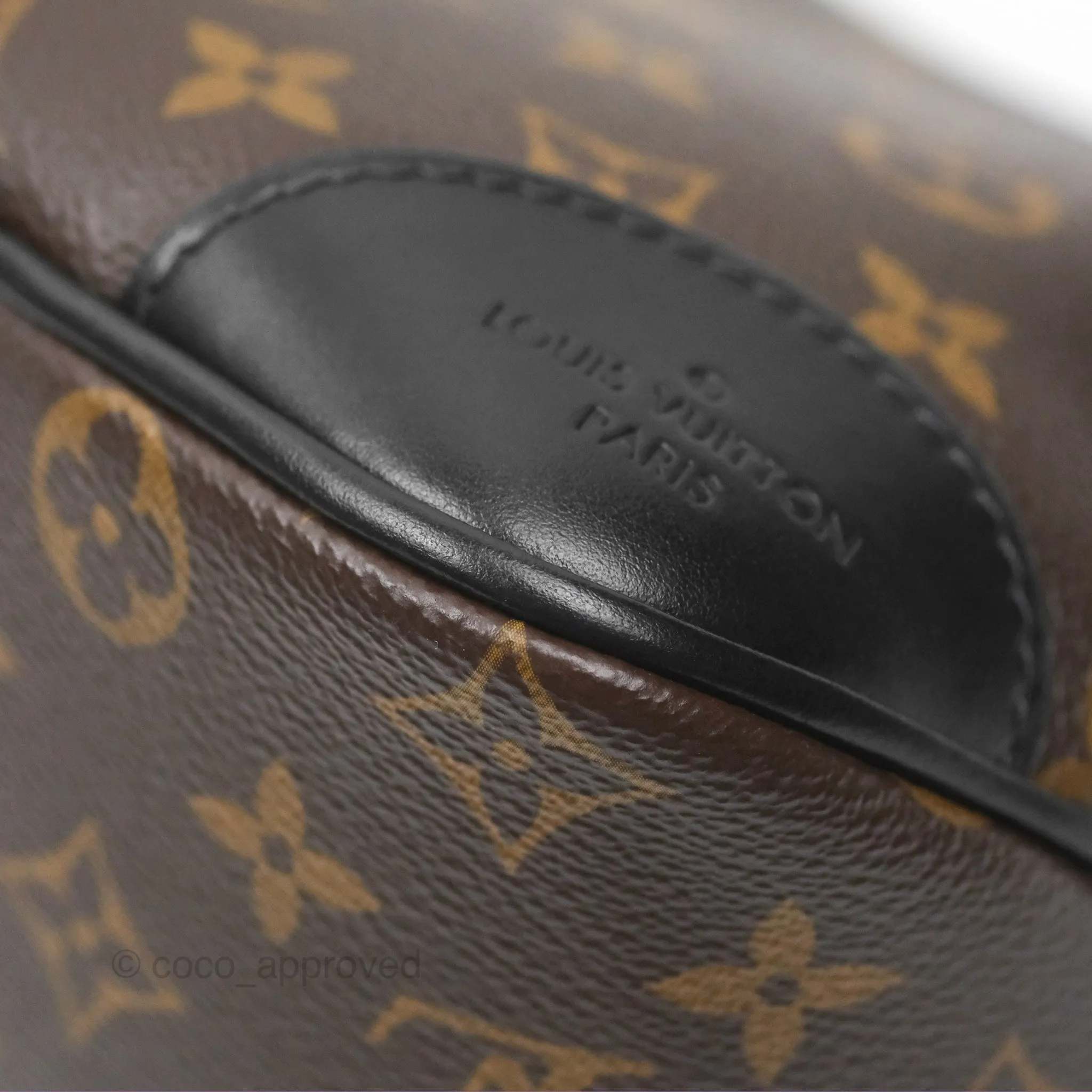 Louis Vuitton Boulogne Monogram Canvas Black