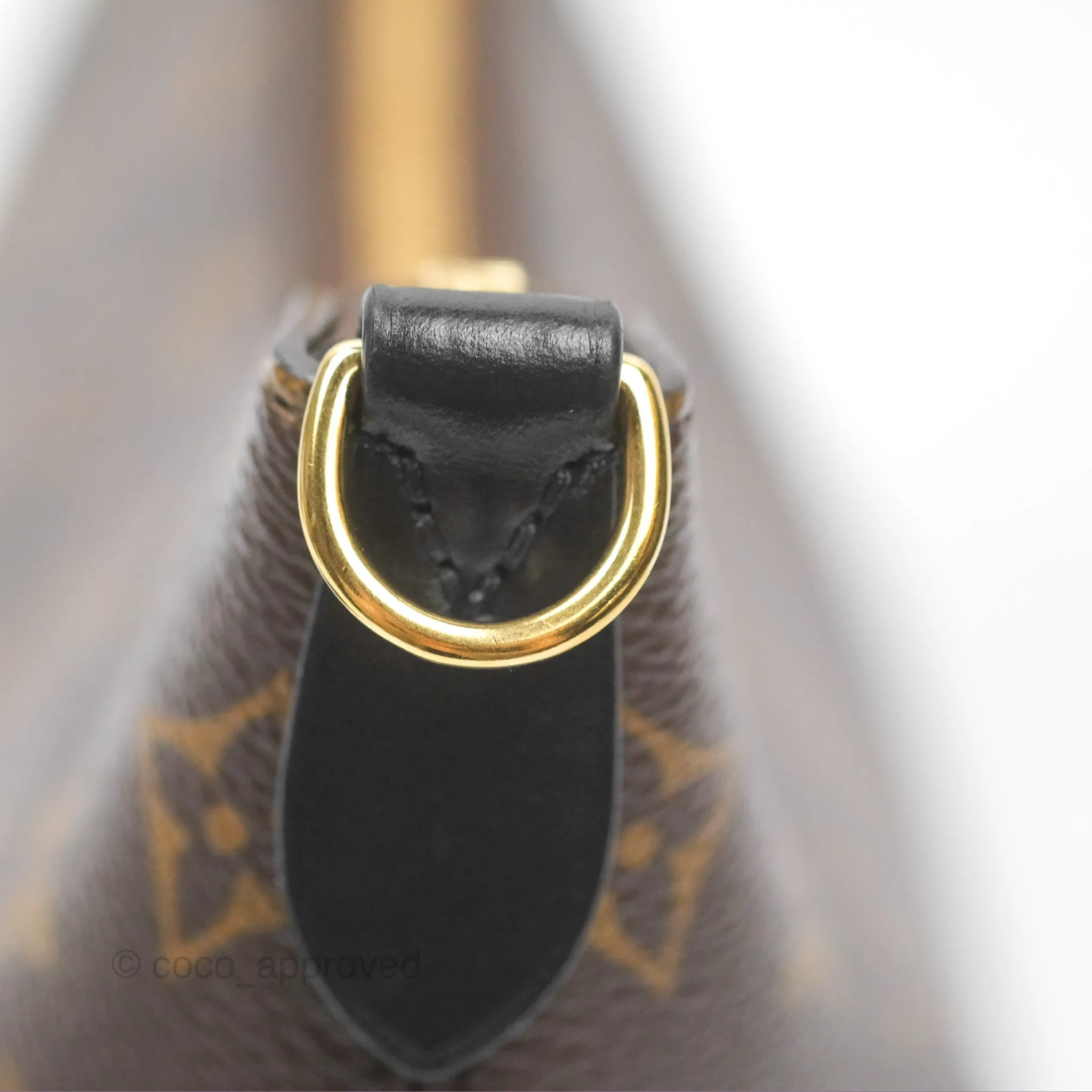 Louis Vuitton Boulogne Monogram Canvas Black
