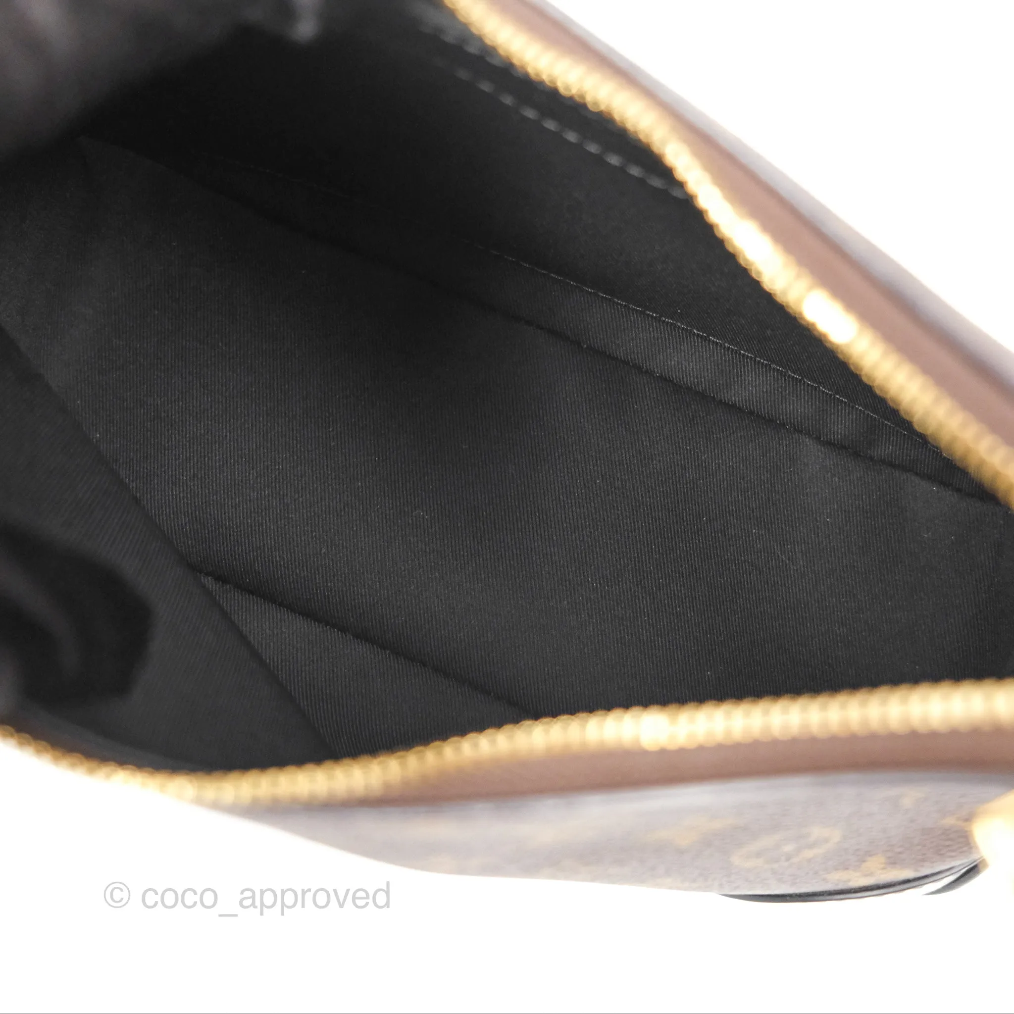 Louis Vuitton Boulogne Monogram Canvas Black
