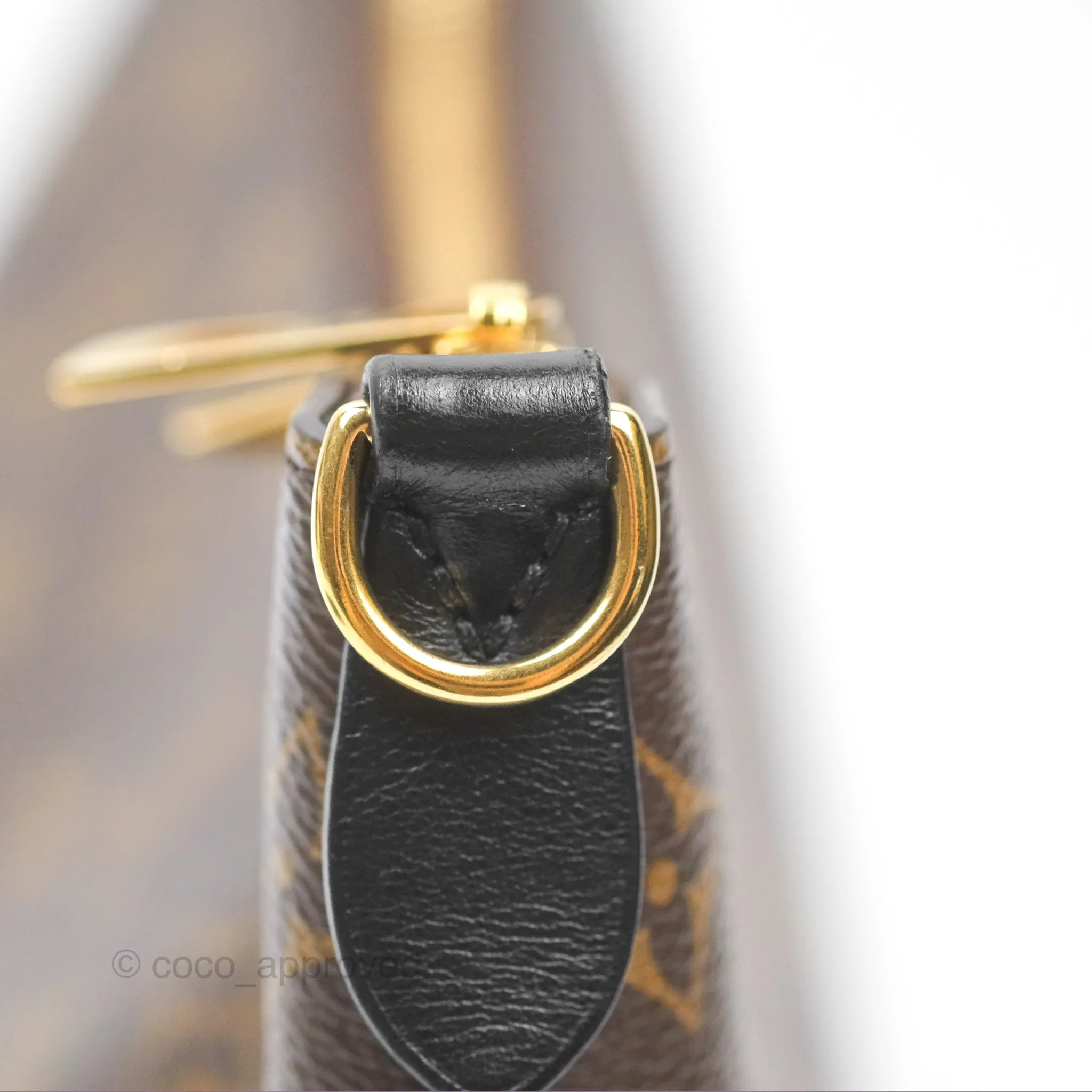 Louis Vuitton Boulogne Monogram Canvas Black