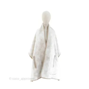 Louis Vuitton Cape Coat Reversible Monogram Beige