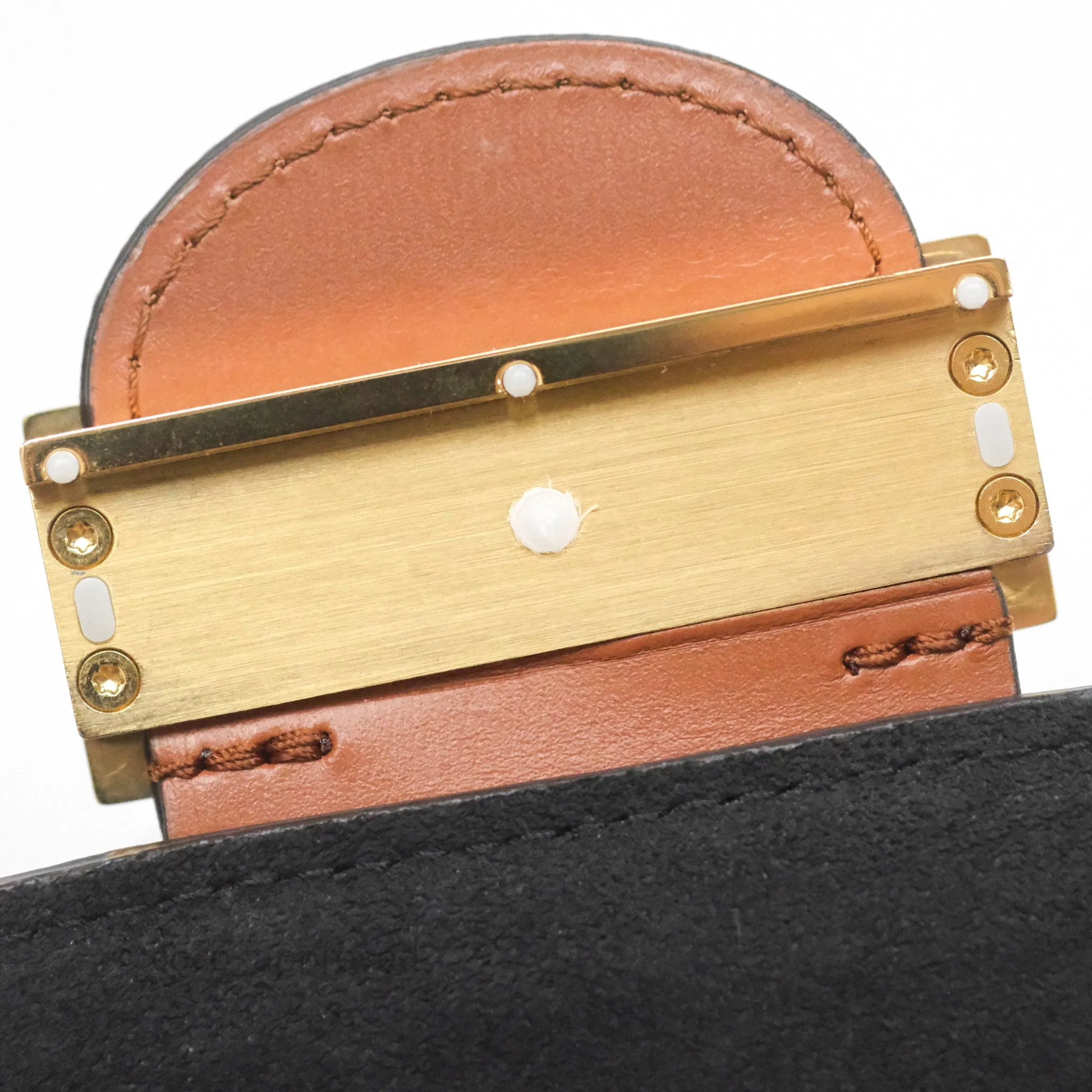 Louis Vuitton Chain Wallet Dauphine Monogram Tan Calfskin